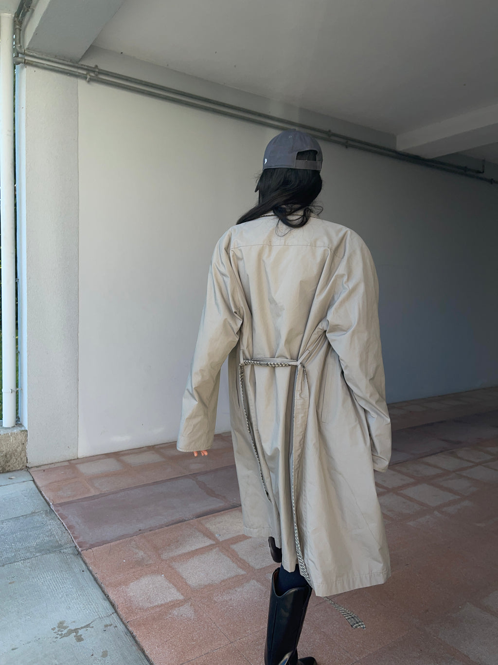 Trench W wool
