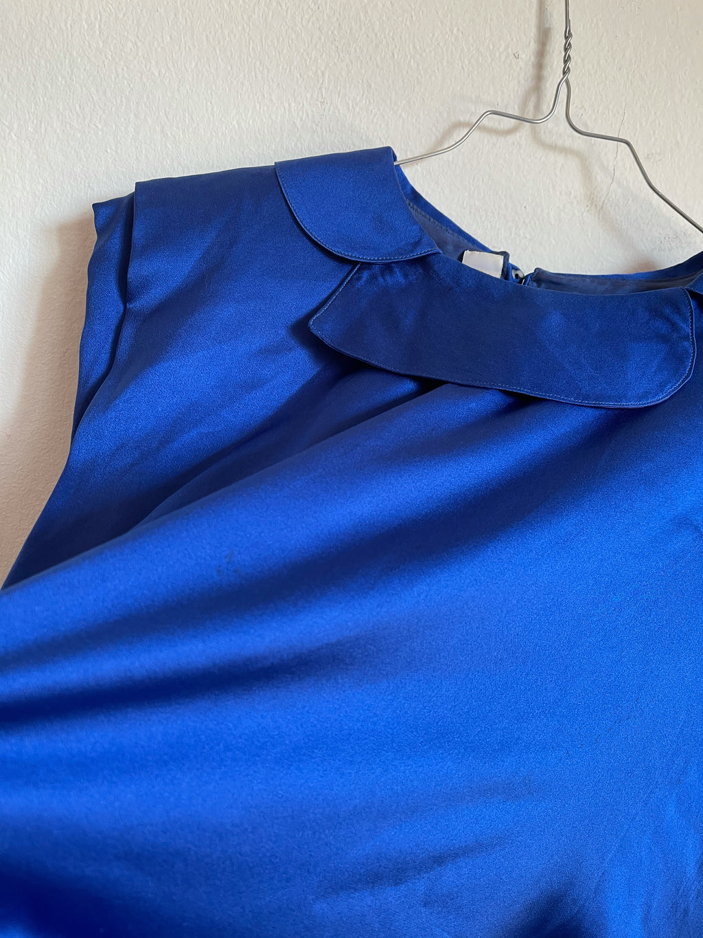 liquid silk maxi blouse