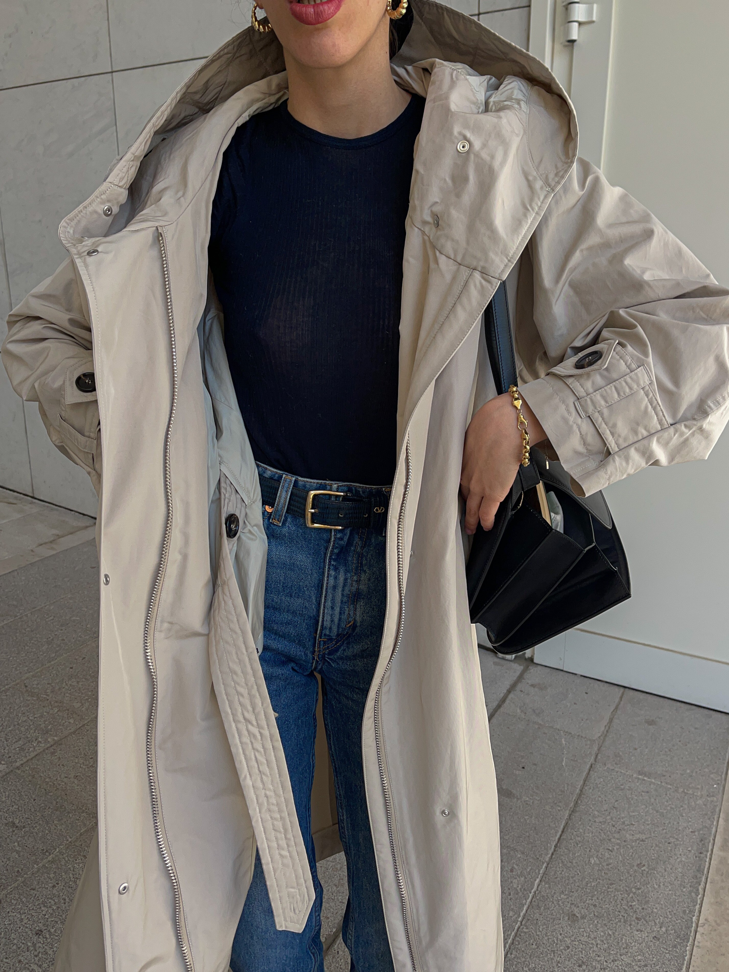 Max Mara The cube hodded Parka