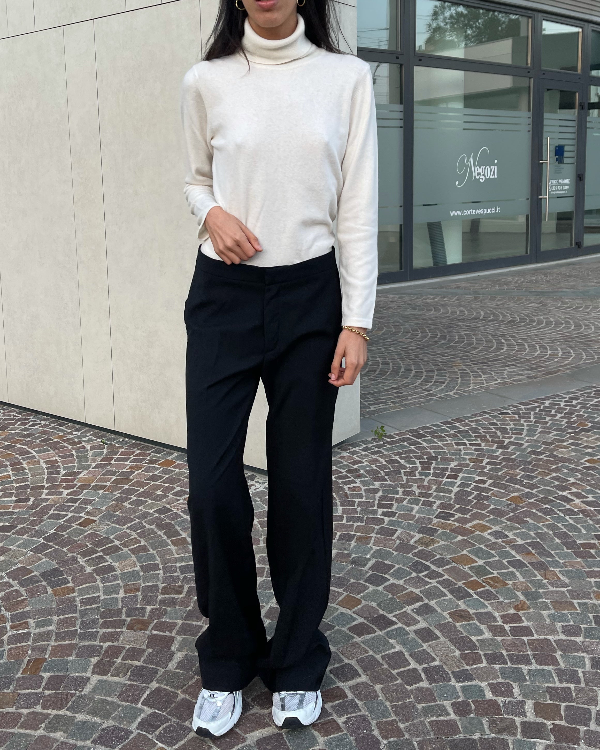 wool trousers