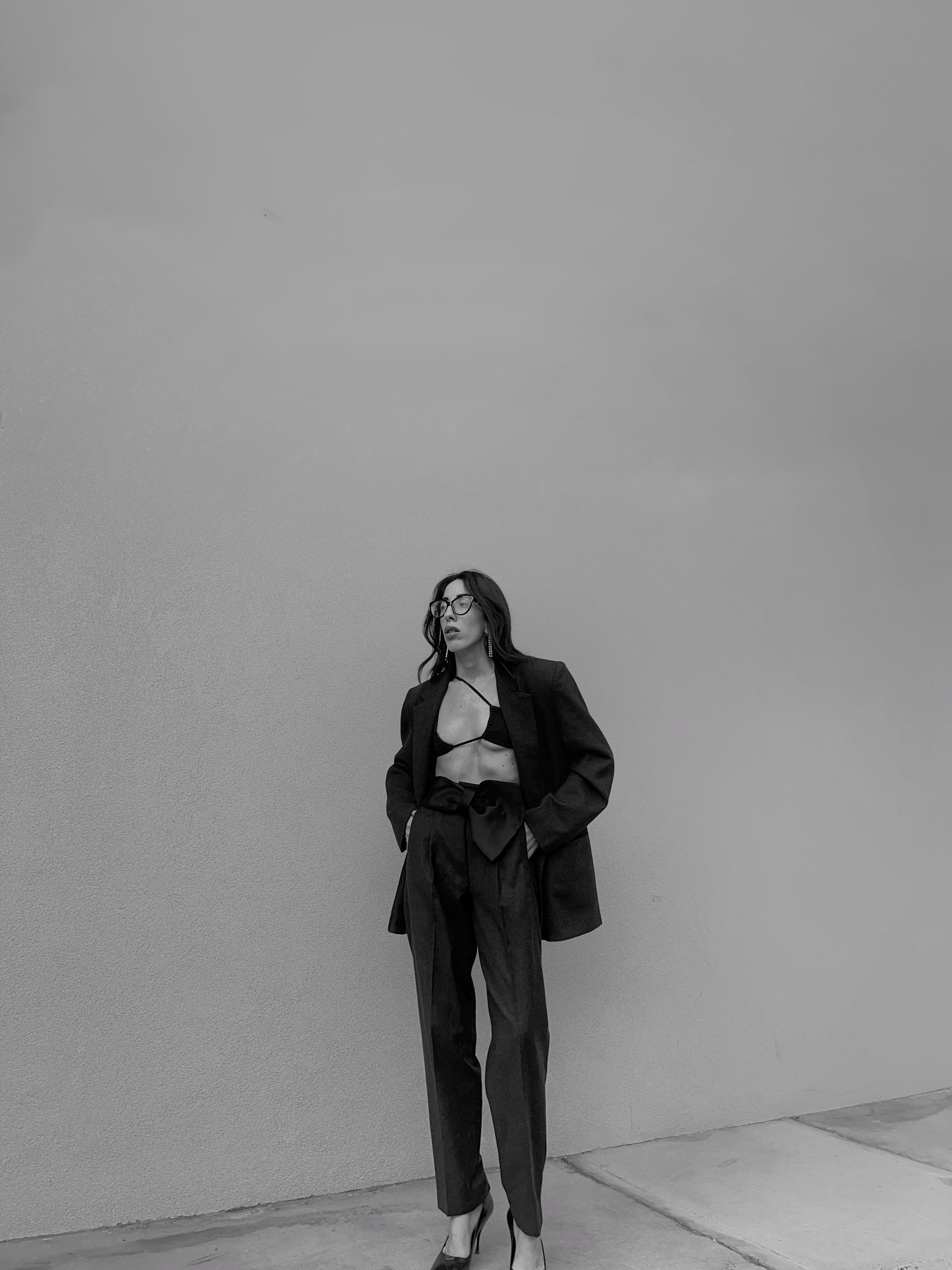 Wool grey suit