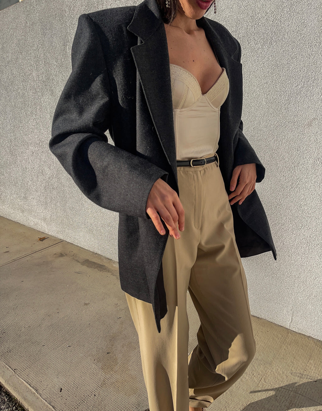 PERFECT GREY BLAZER