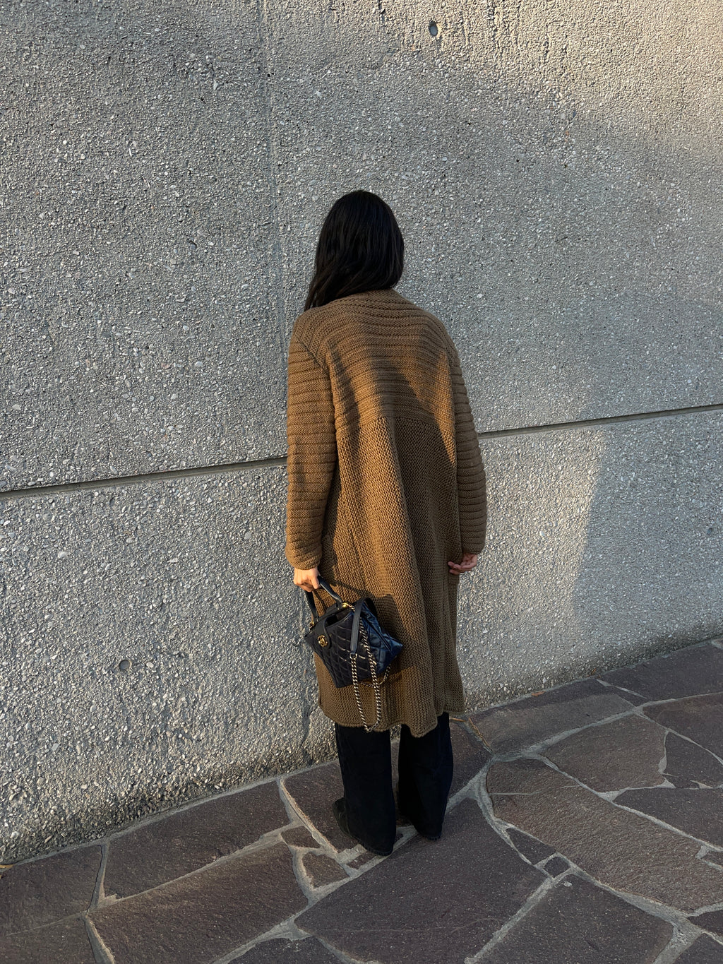 100 wool cardigan/ coat