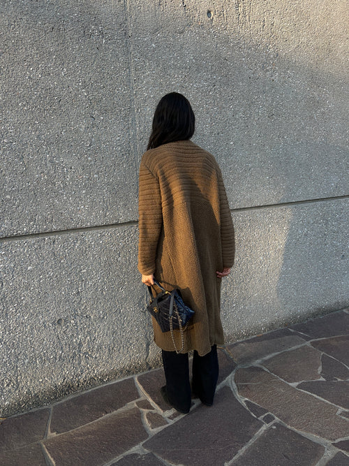 100 wool cardigan/ coat