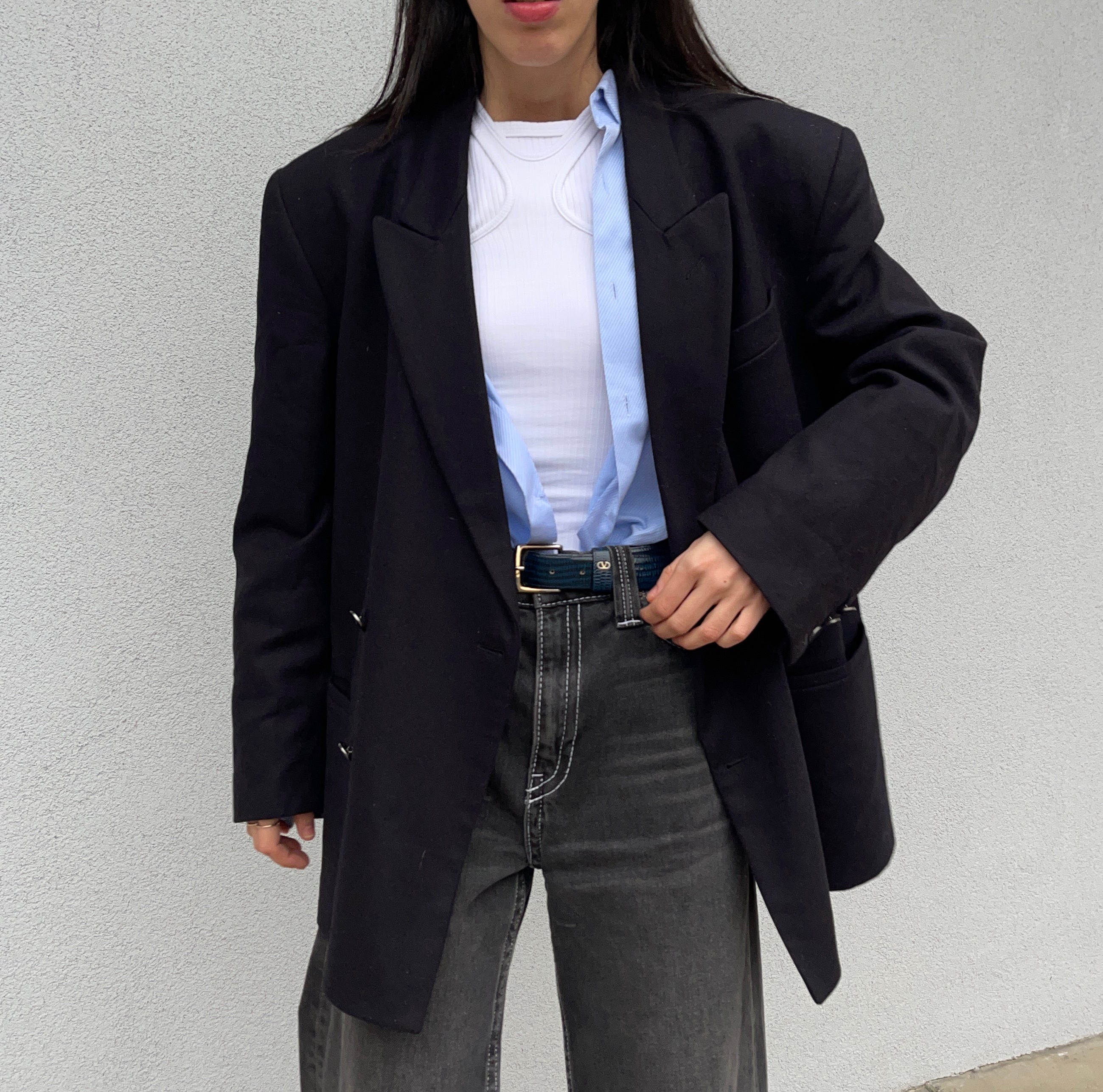 Blue blazer