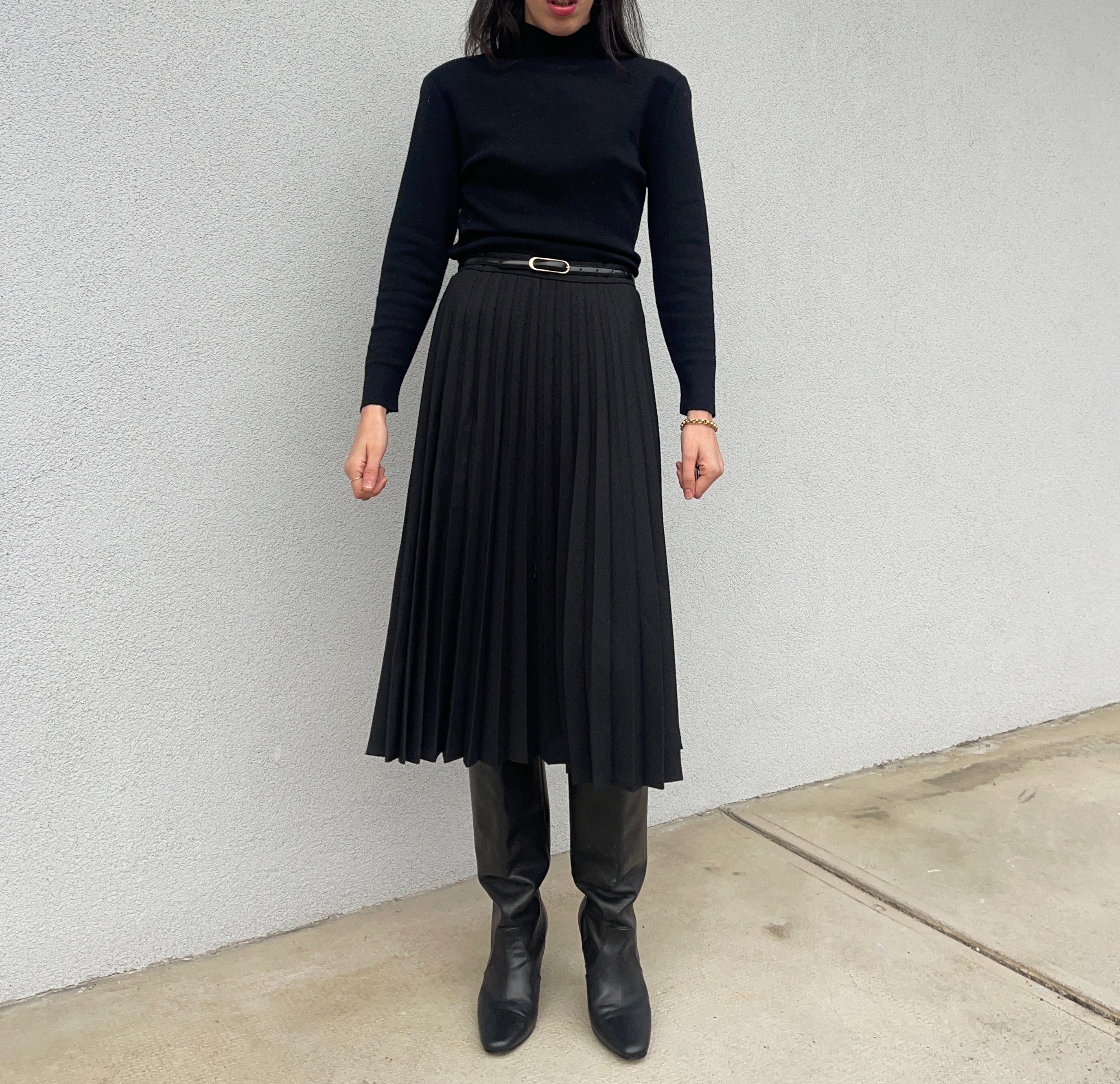 Perfect plissè skirt