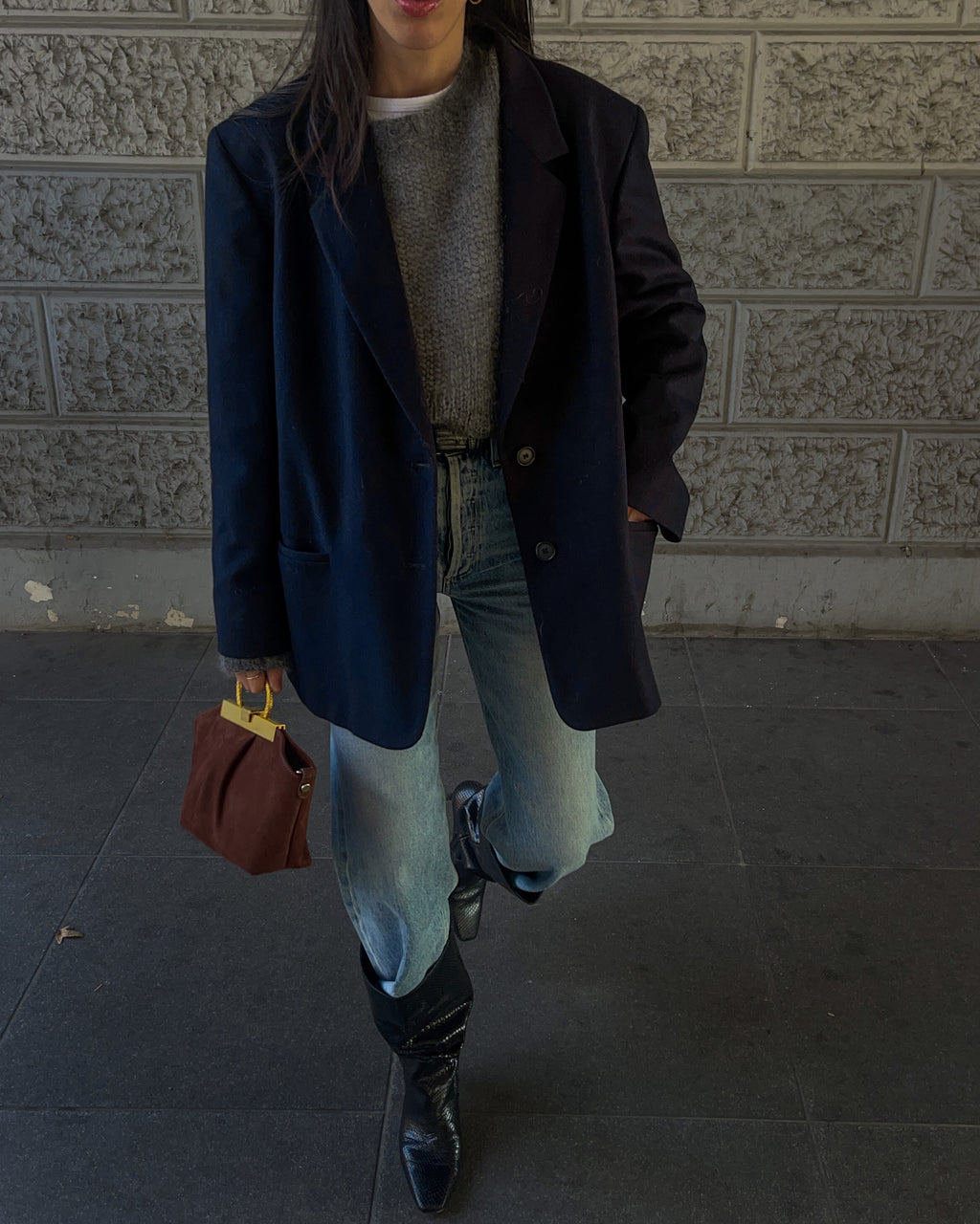 Blue blazer