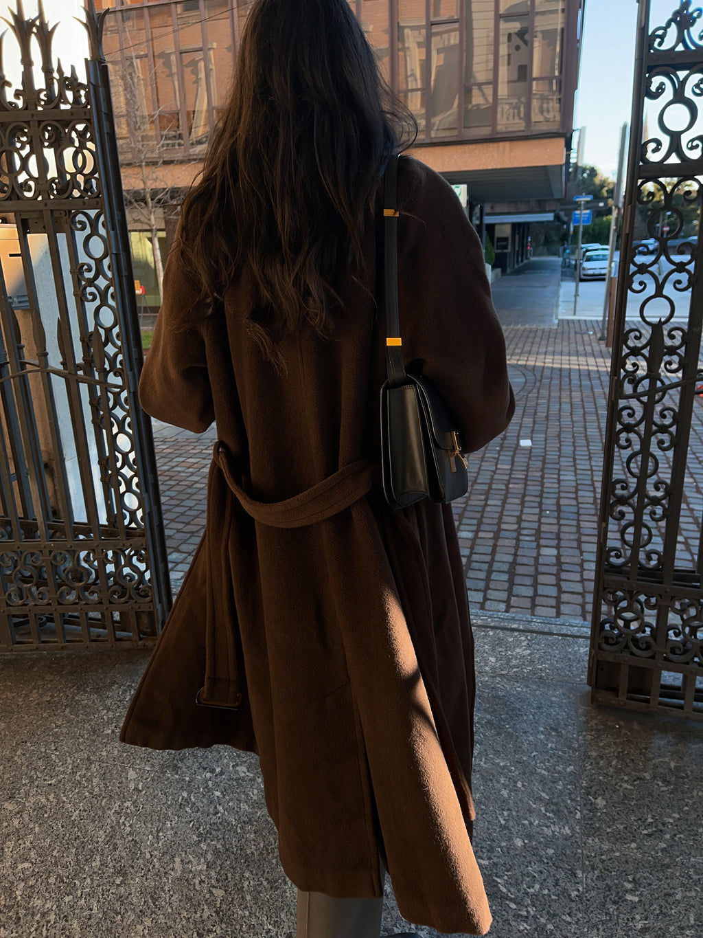 Max and co iconic chocolate coat