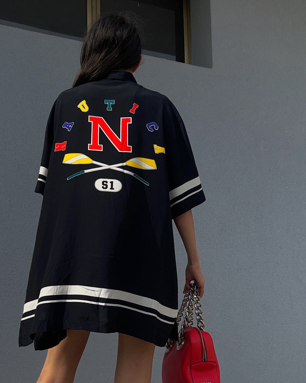 Nautica black shirt *