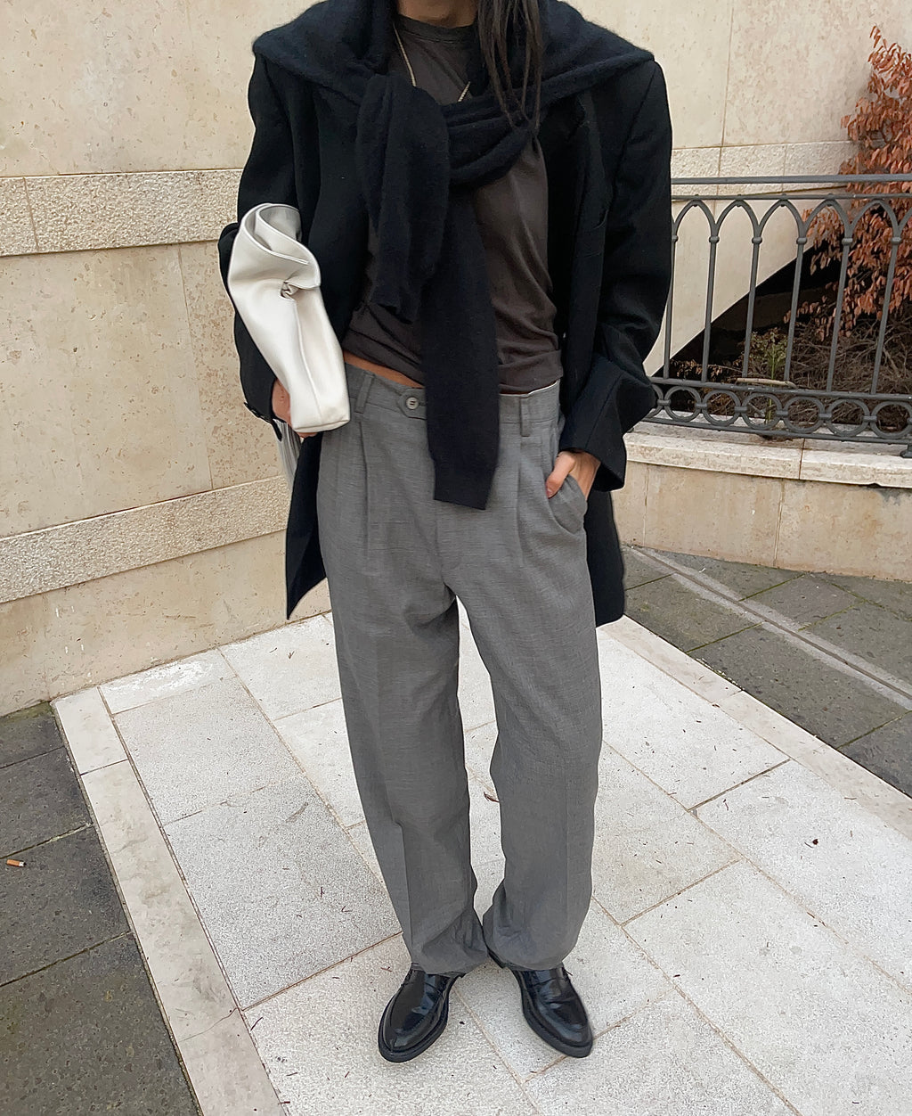 100 wool trousers