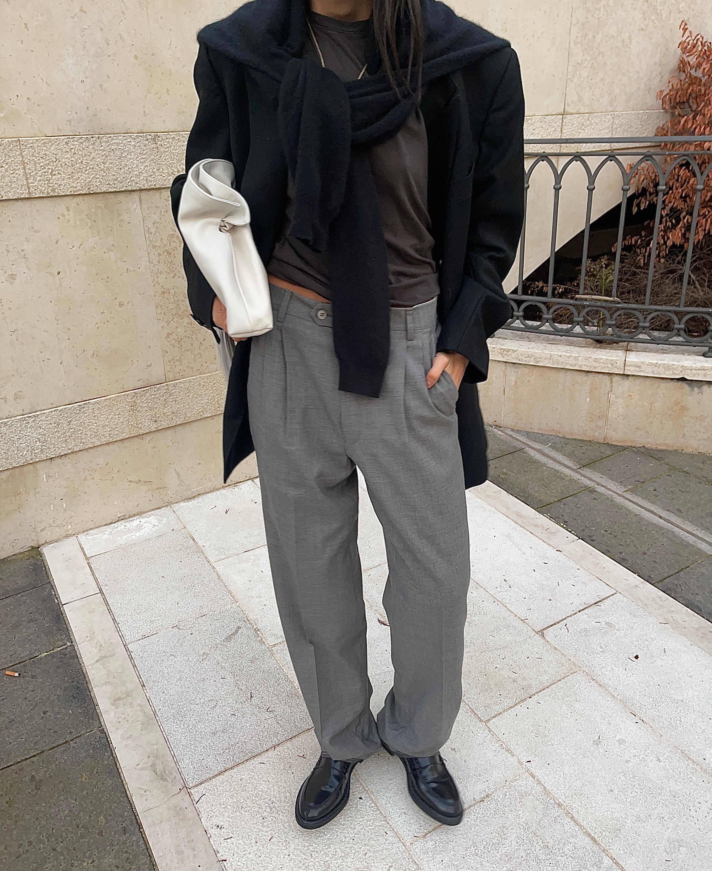 100 wool trousers