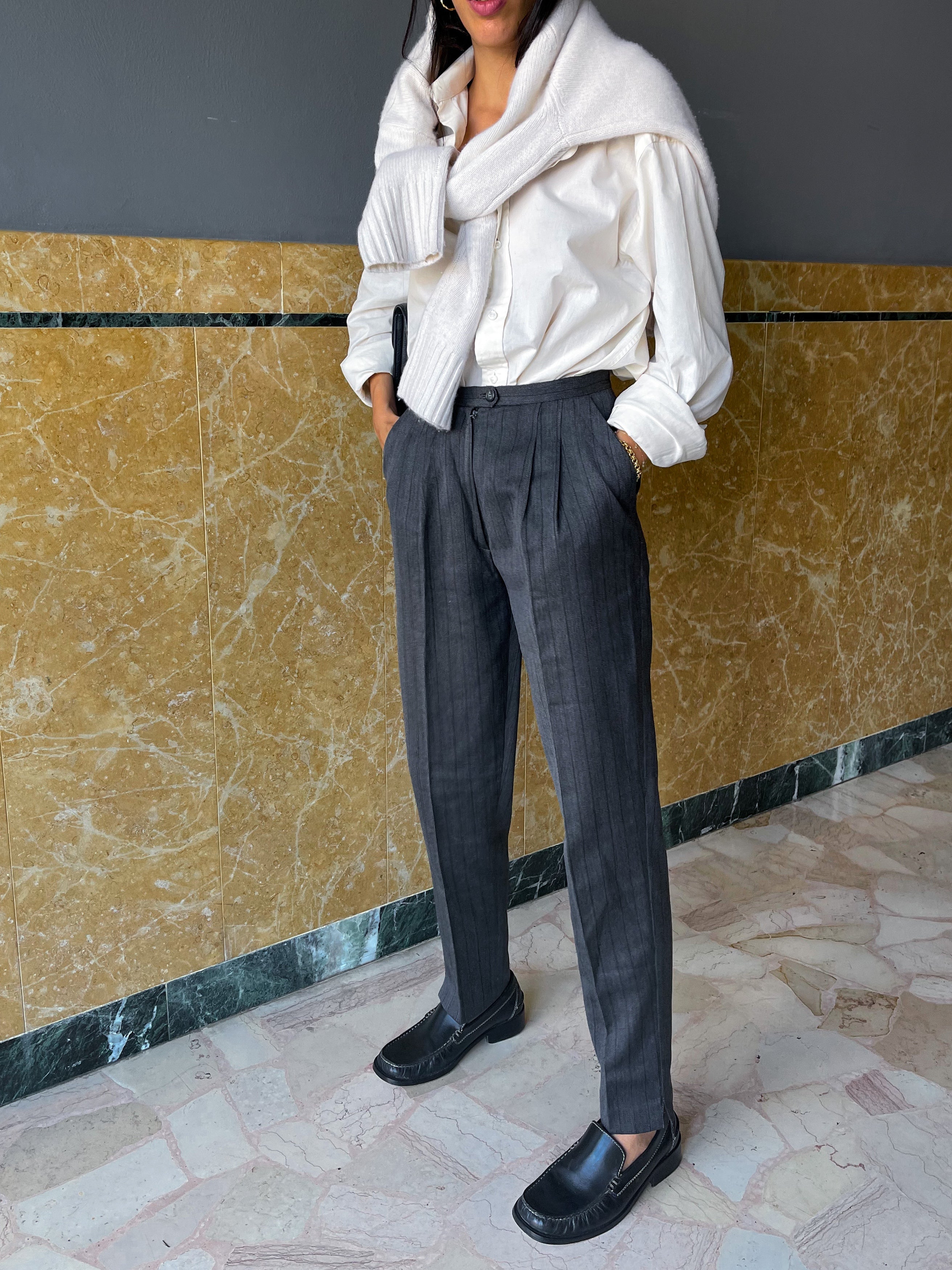 Pantaloni carbone