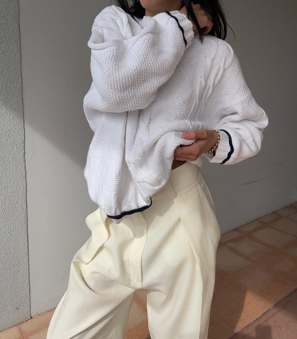 White jumper