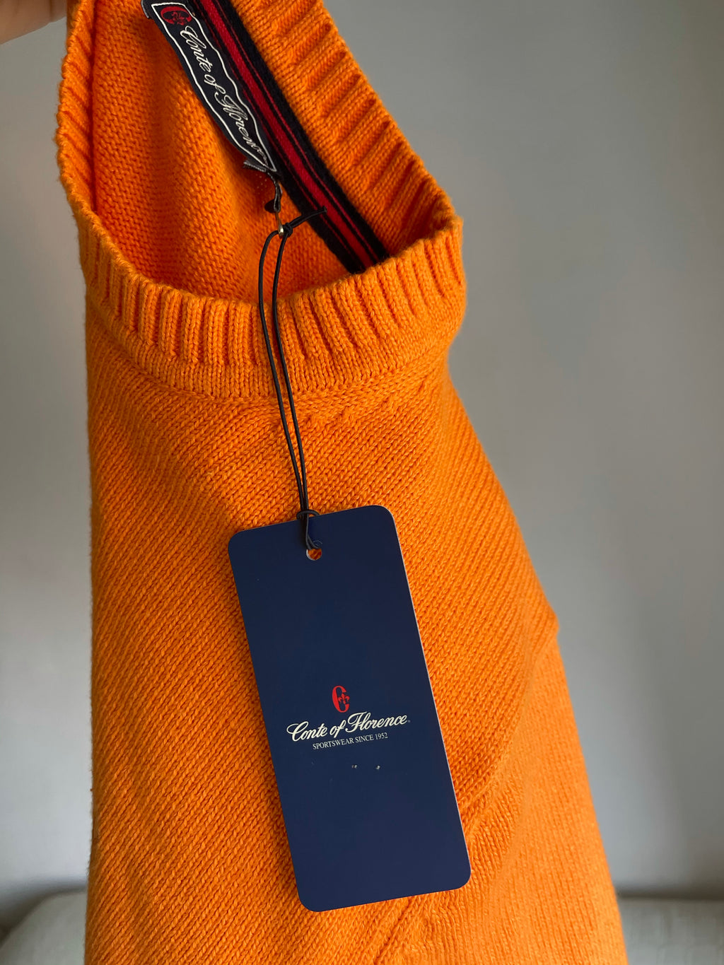Orange jumper