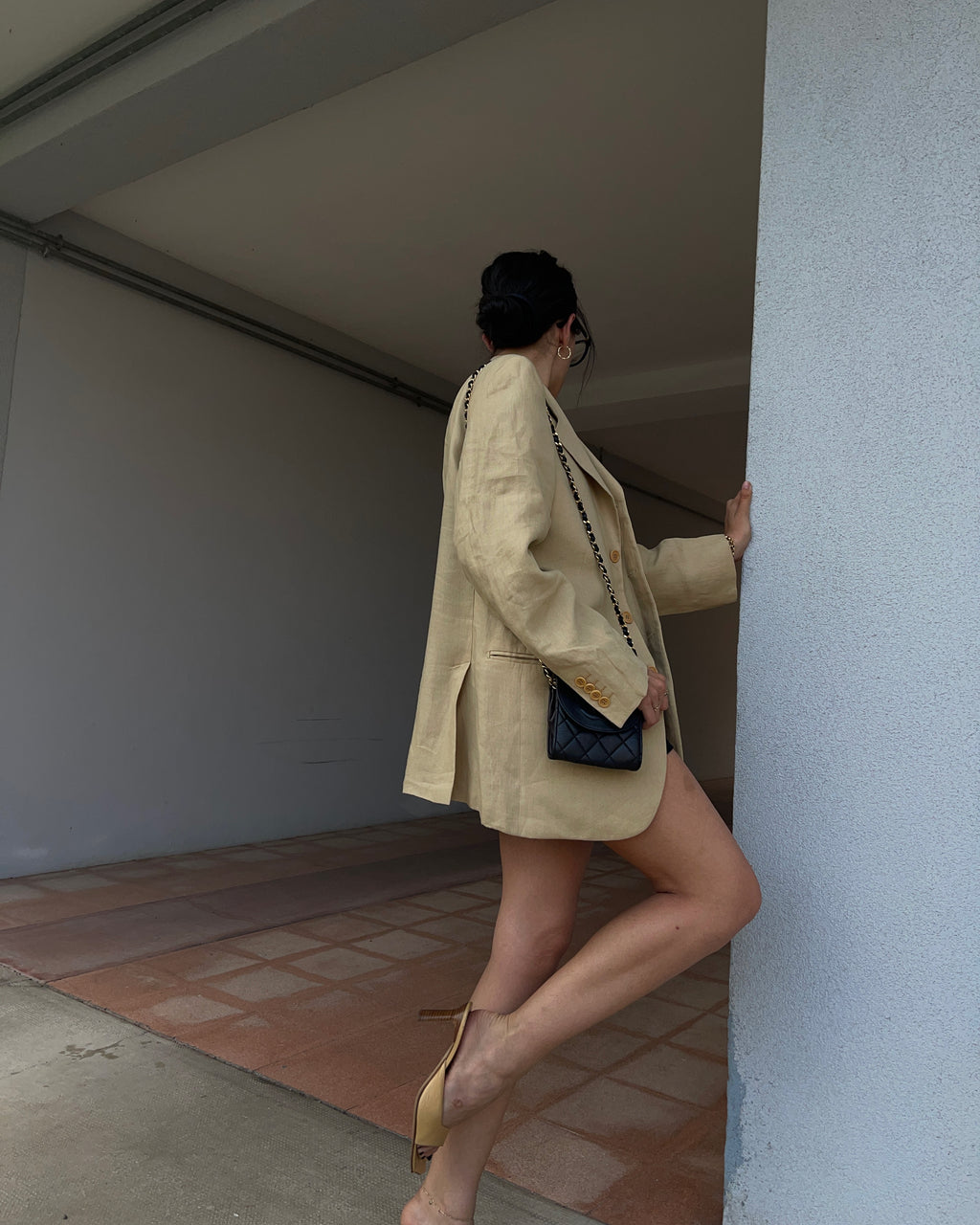 Linen blazer