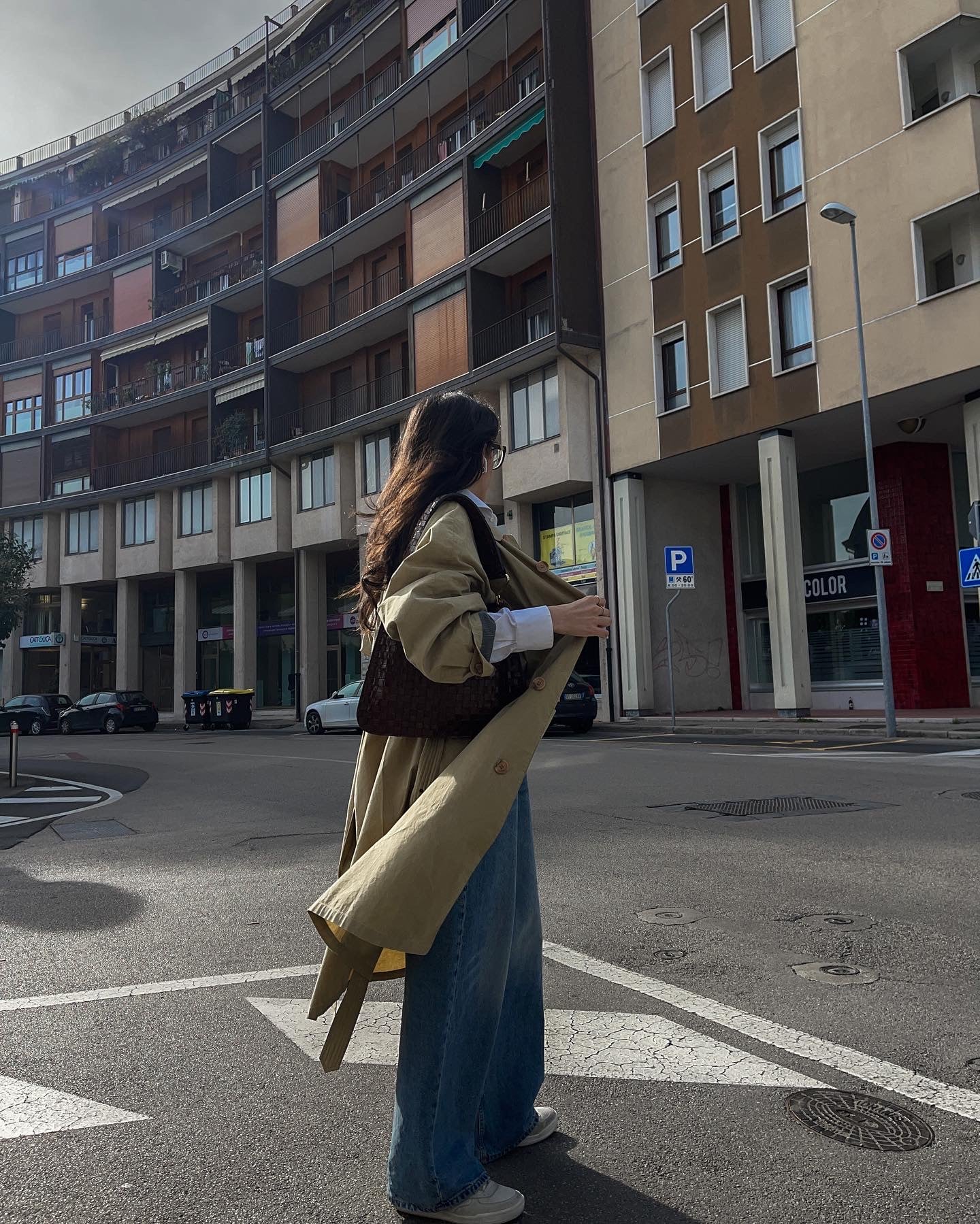 Giorgio OVERSIZE Armani trench