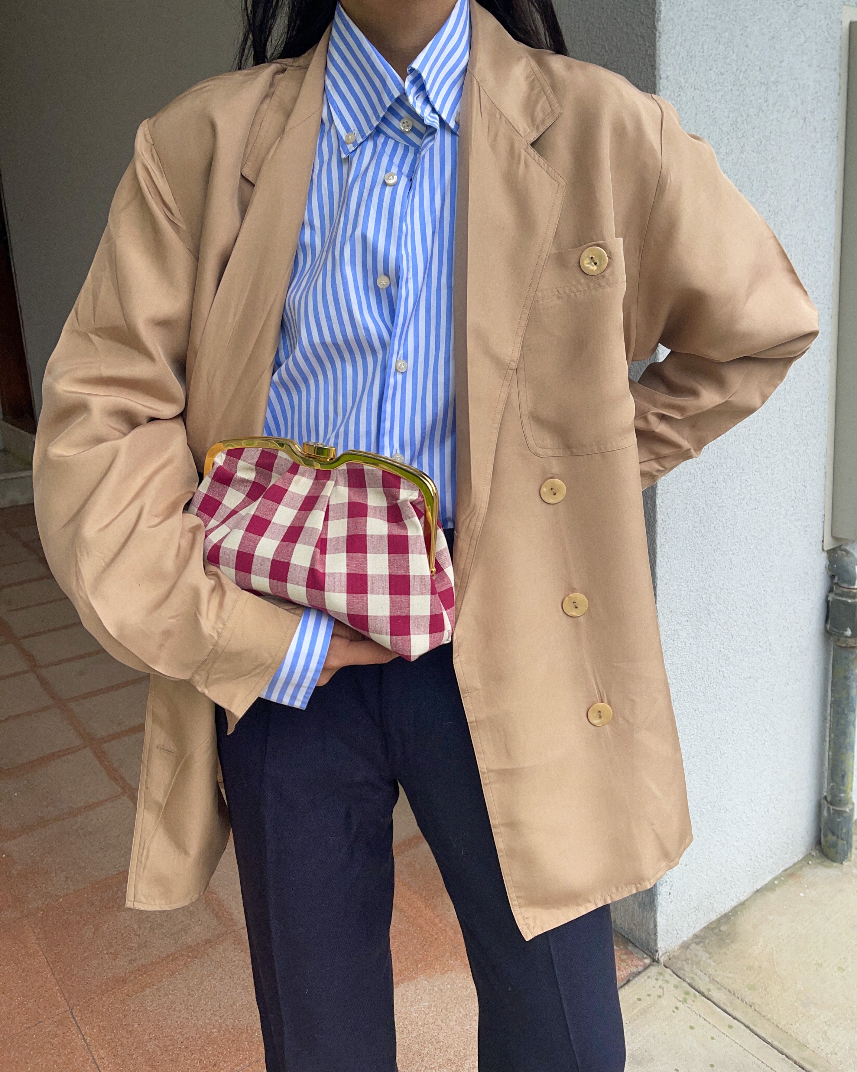 100 silk trench coat