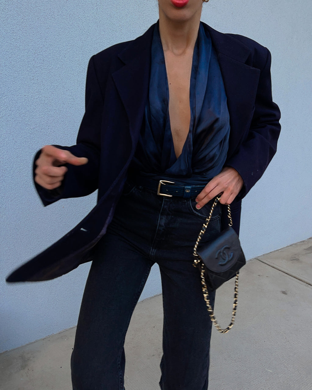The perfect blue blazer