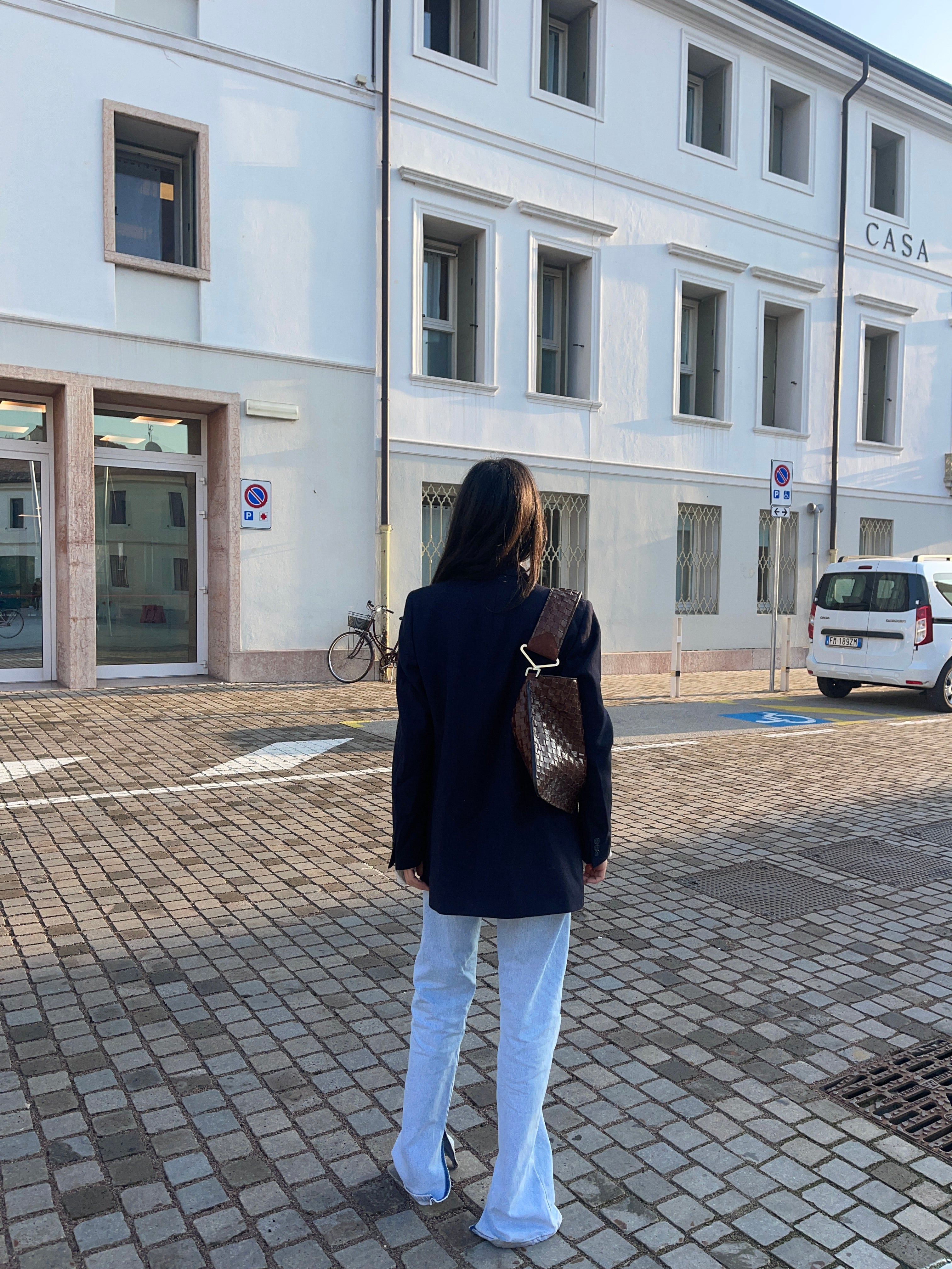 Blue  wool blazer