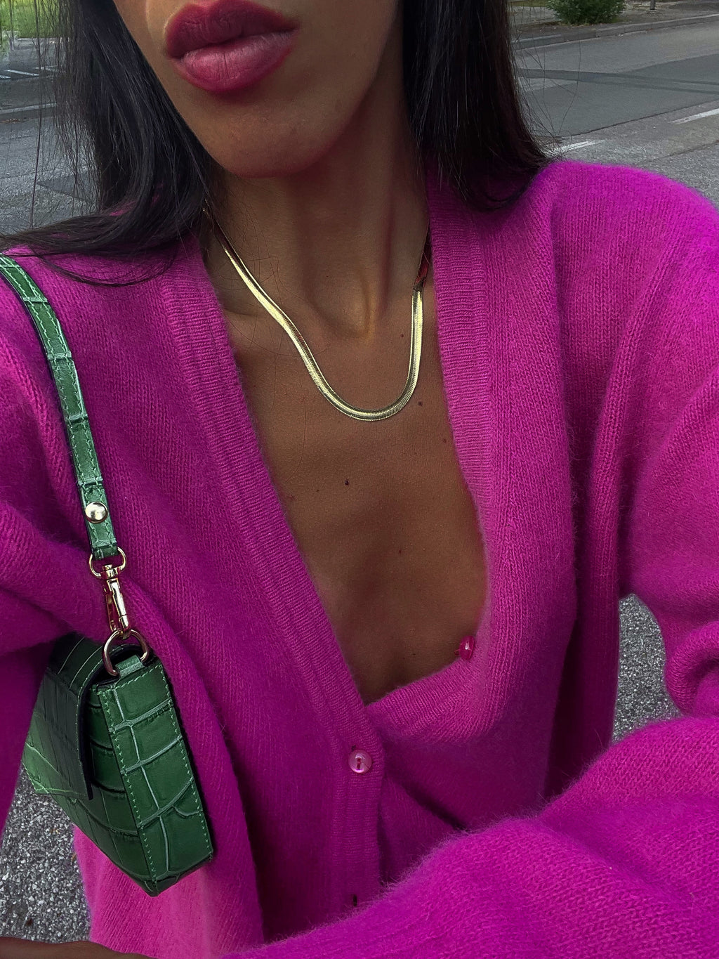 Wool cardigan