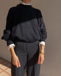 Angora blend wool jumper