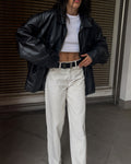 Leather jacket