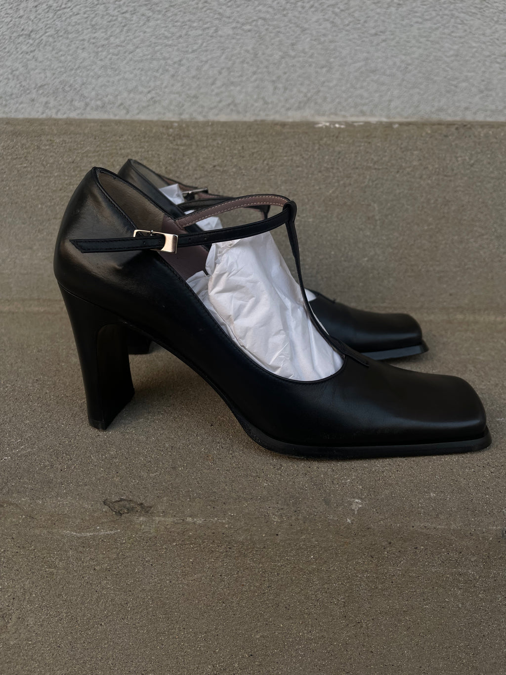 Leather vintage Mary Jane