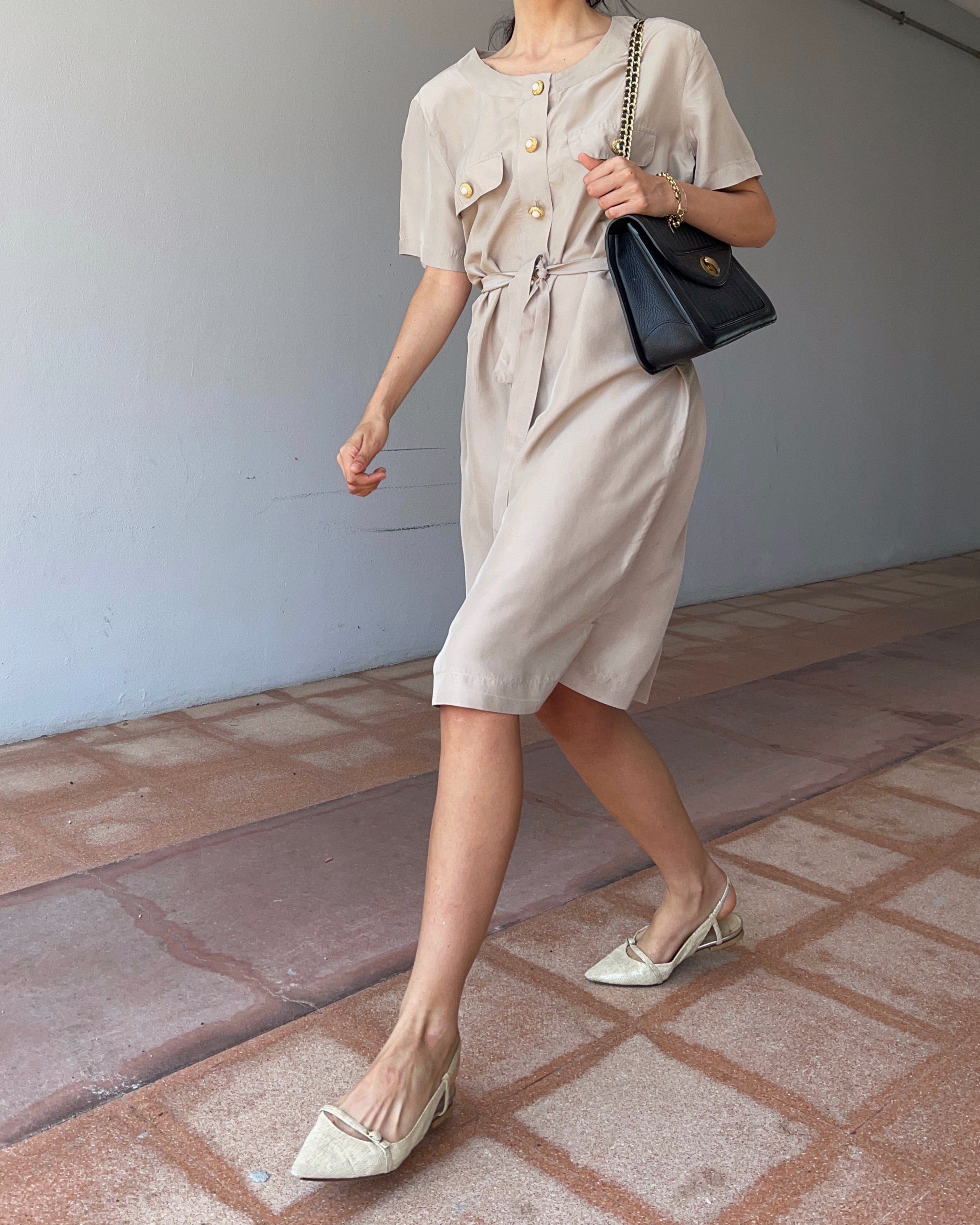 100 silk dress