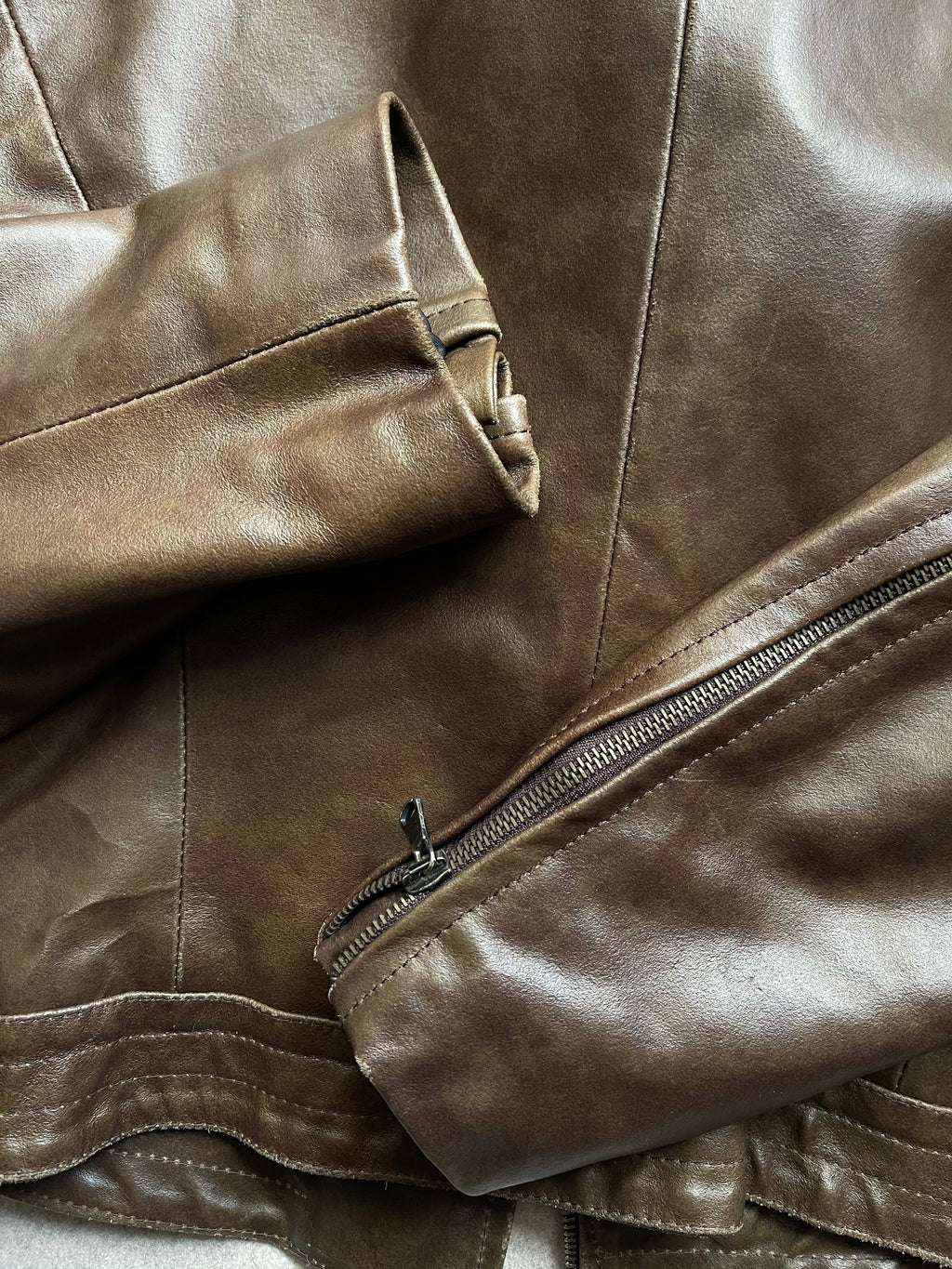 Leather jacket