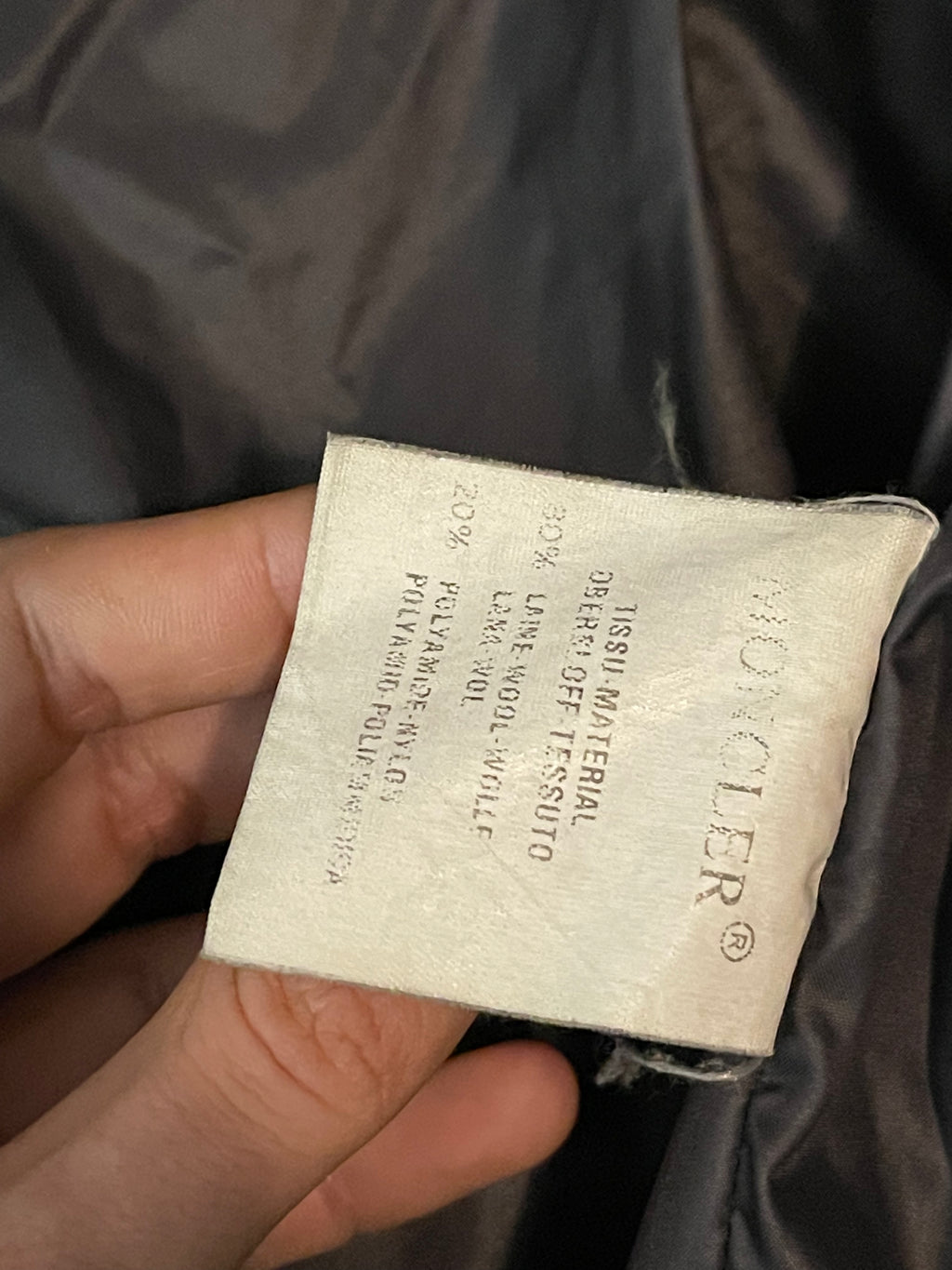 Moncler vintage down jacket