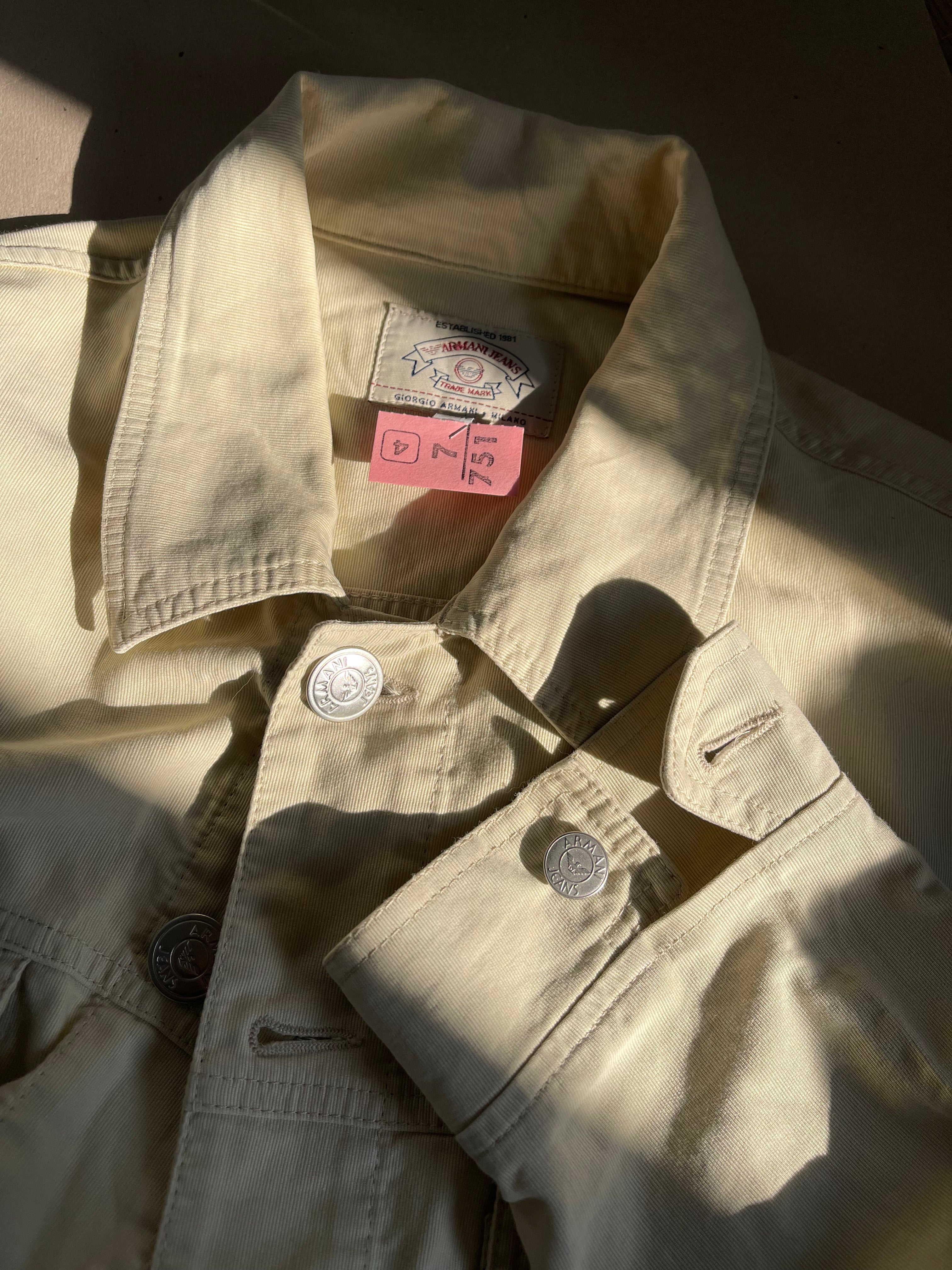 Armani light jeans jacket