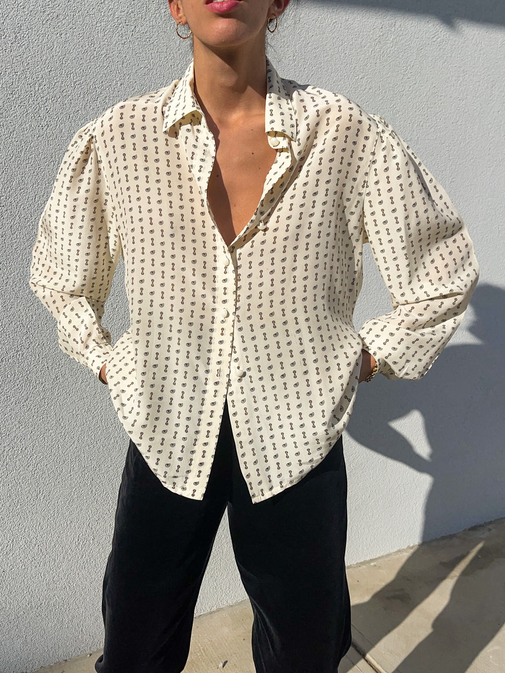 100 silk shirt