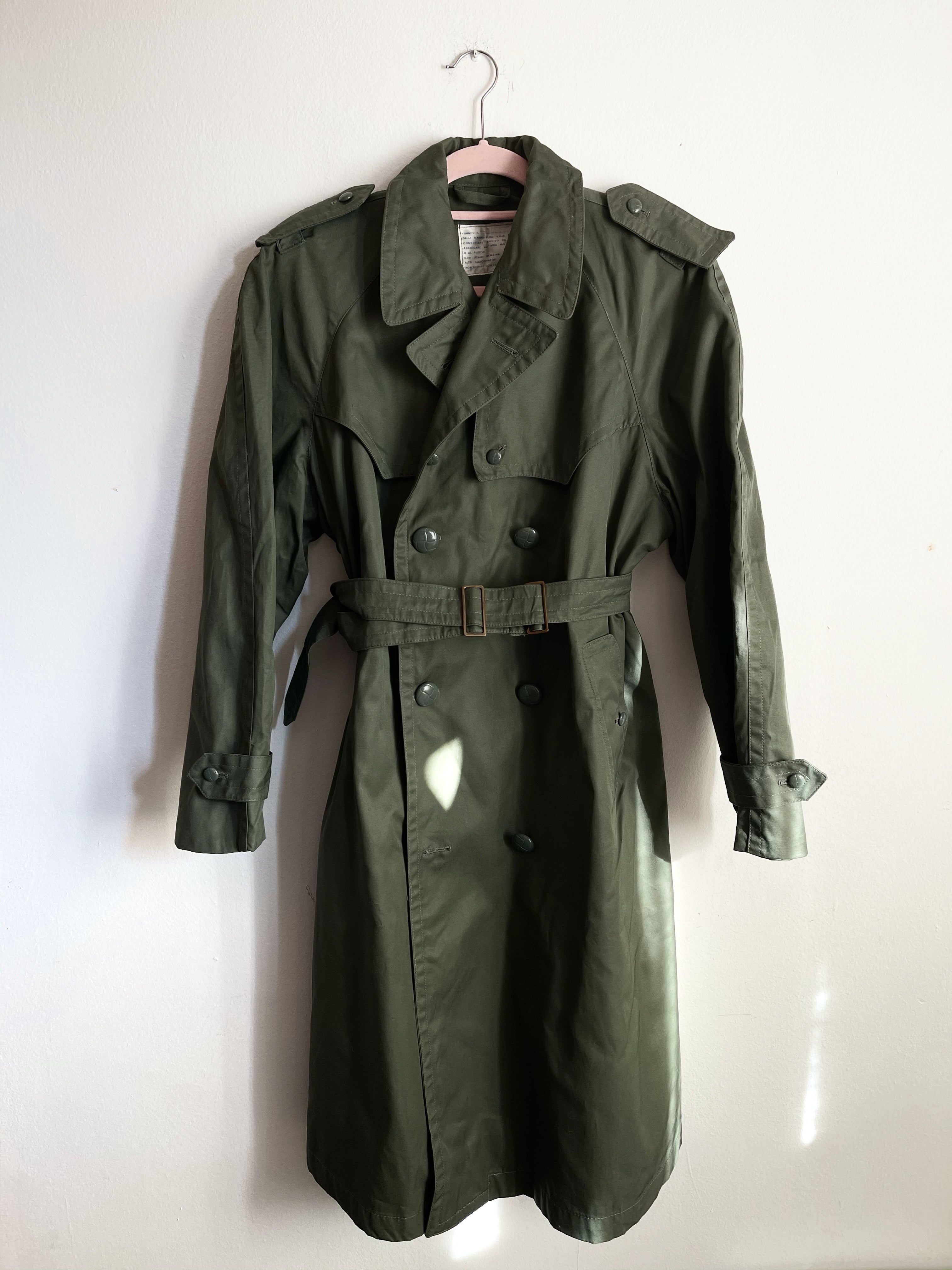 Trench green military