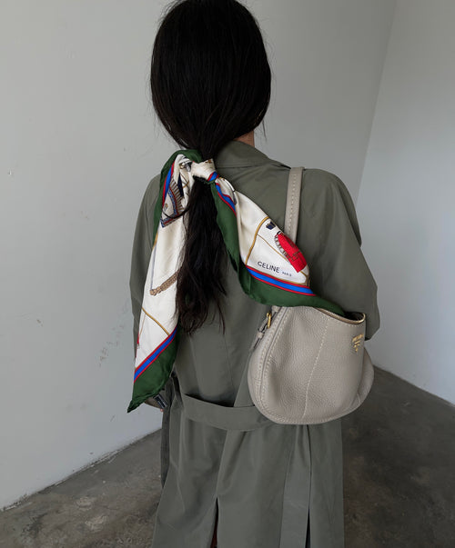 100% silk celine foulard