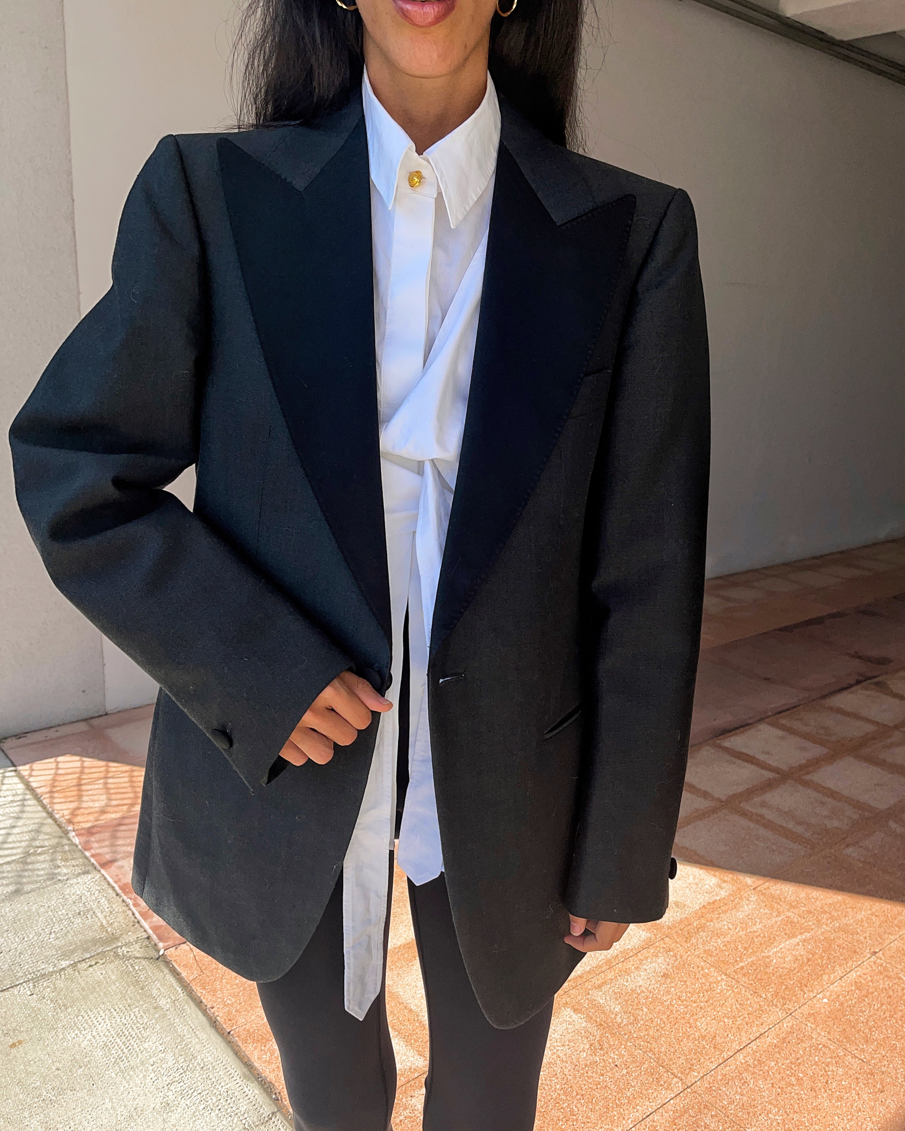 Tuxedo grey  blazer