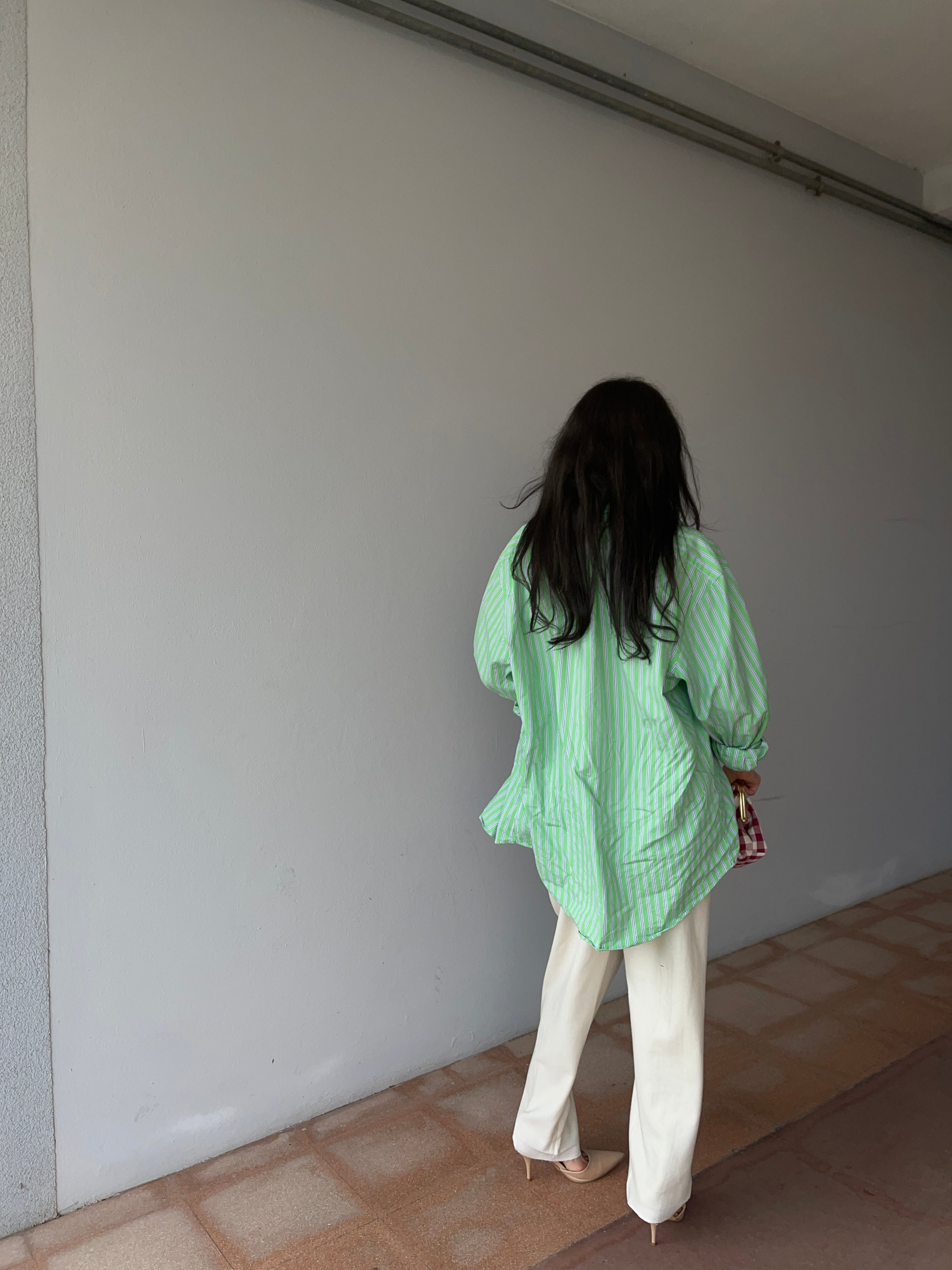 Ralph Lauren green shirt
