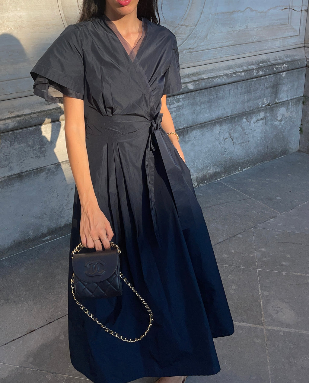 Max Mara studio blue dreamy dress