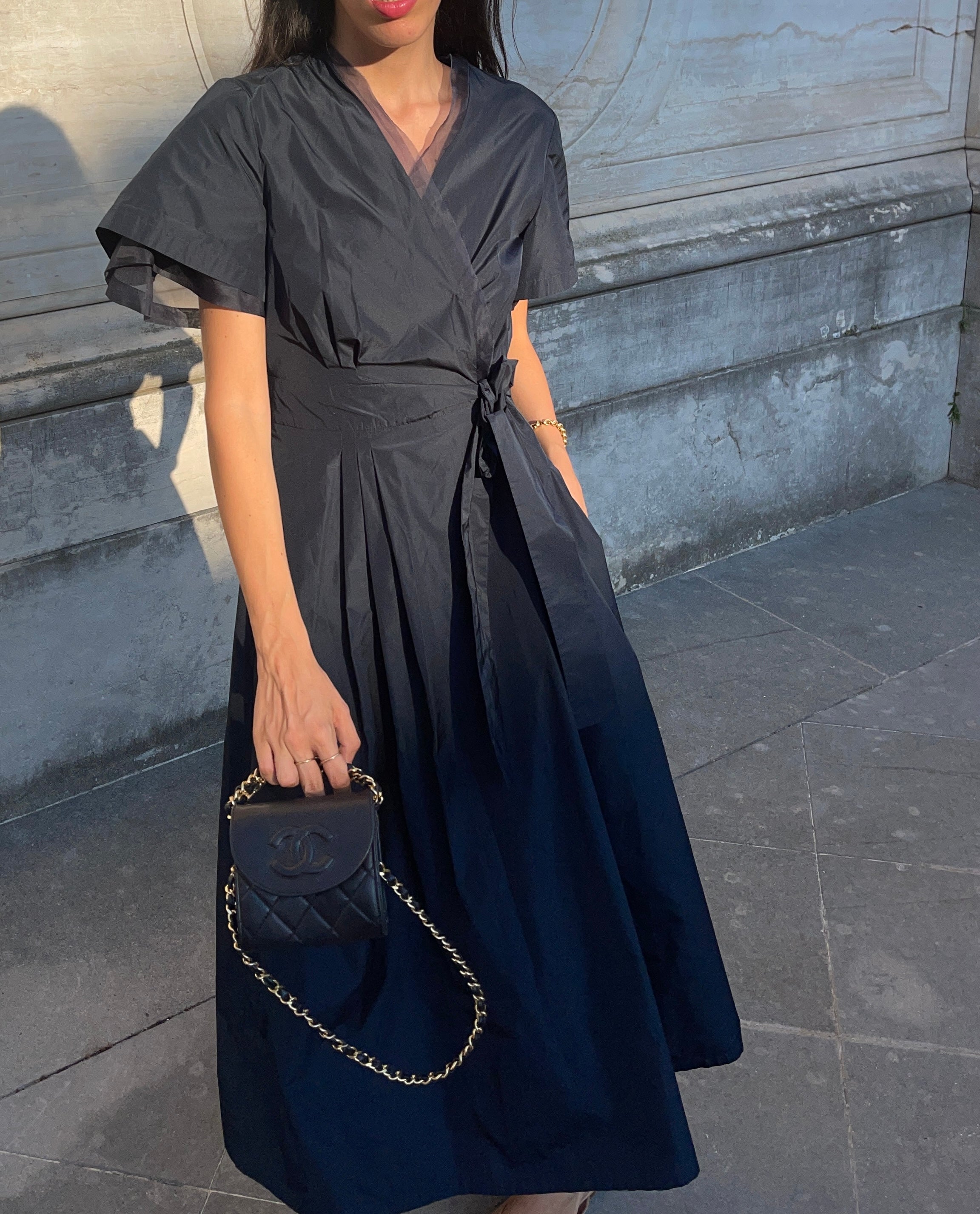 Max Mara studio blue dreamy dress