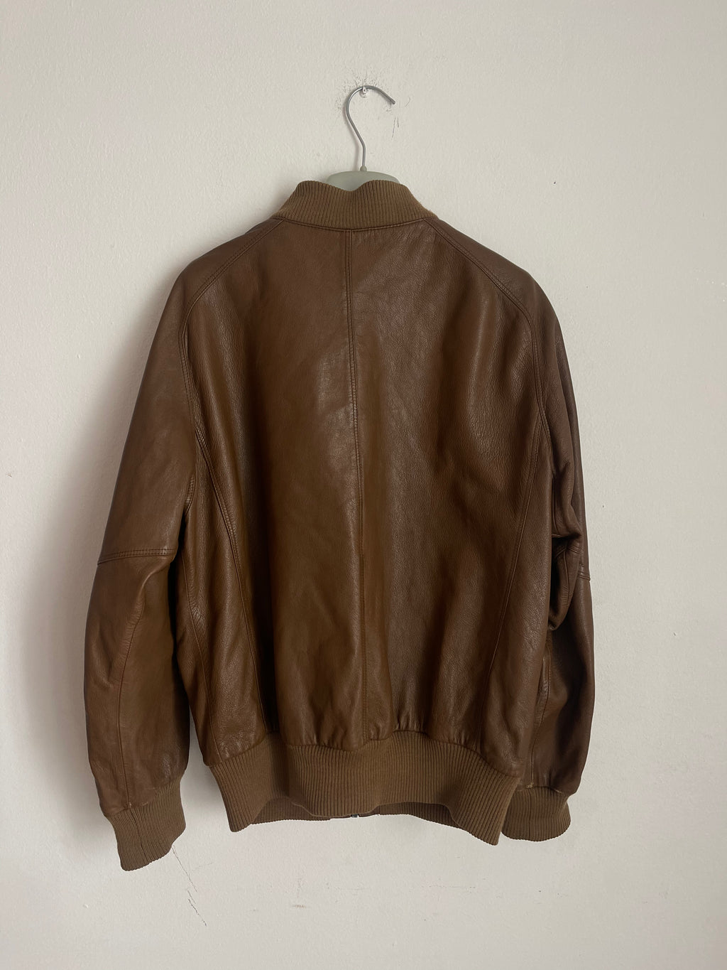 Nocciola Nappa bomber