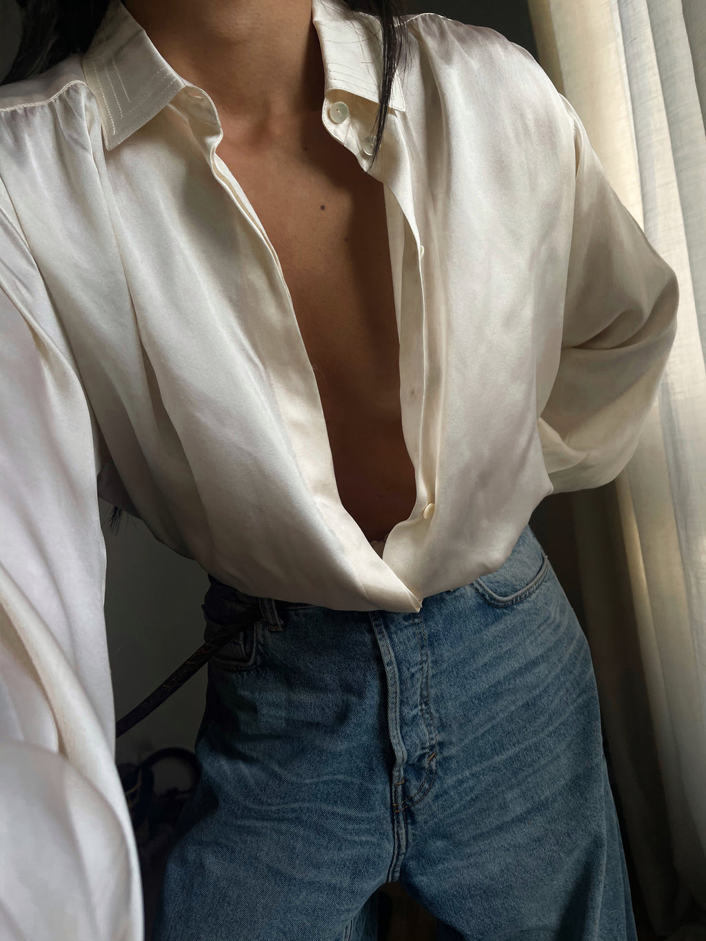 100 liquid silk special shirt