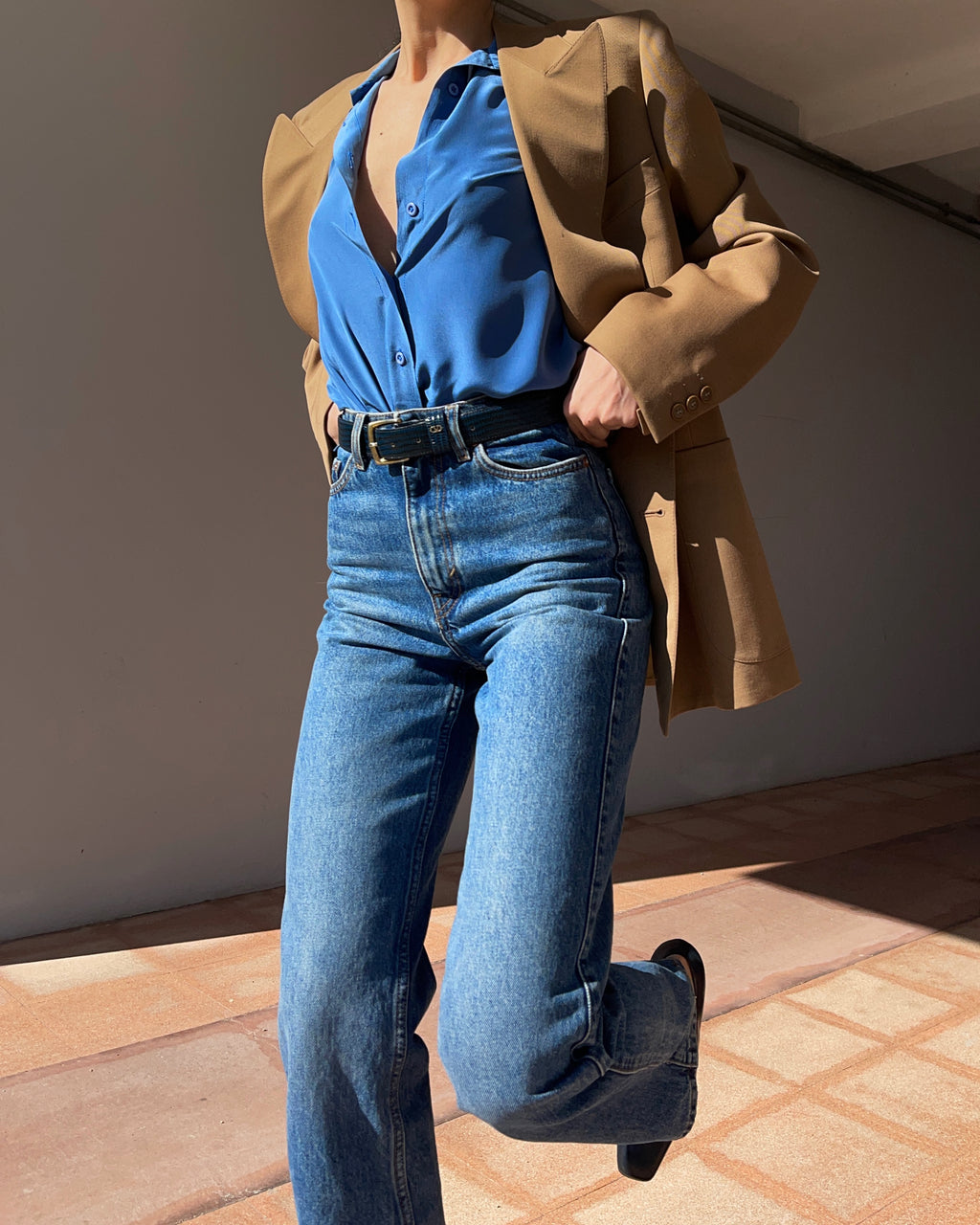 Blue shirt