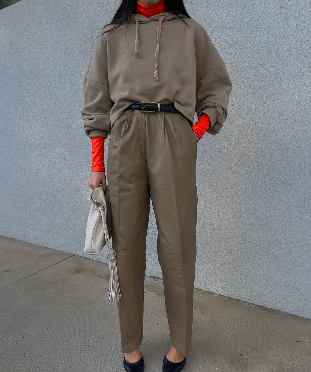 Nappa pants