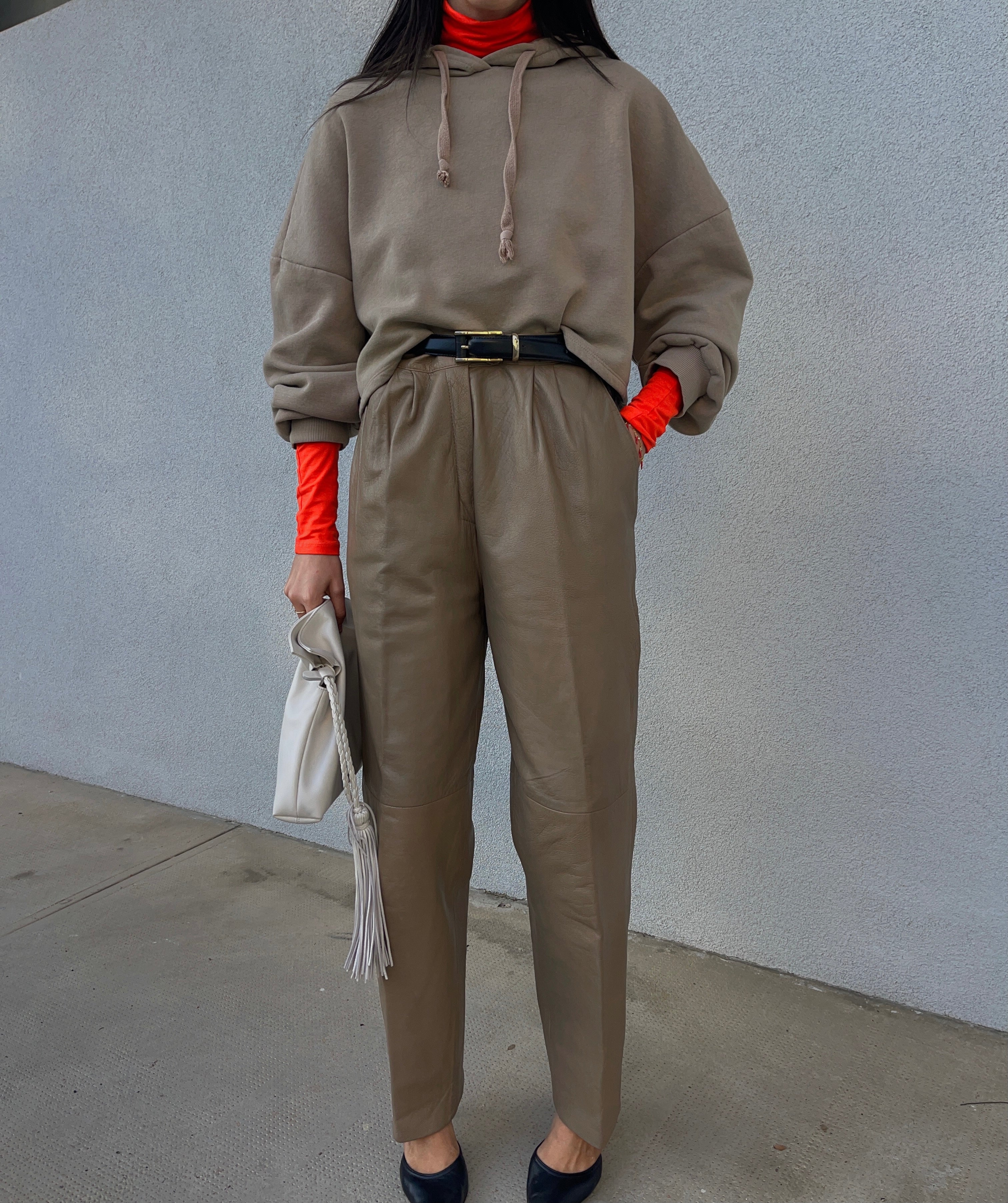 Nappa pants