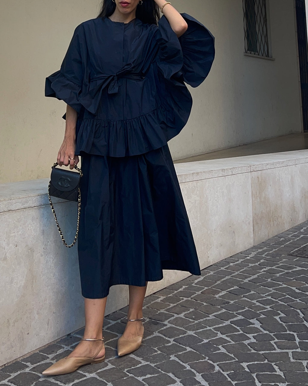 Max Mara studio blue dreamy dress