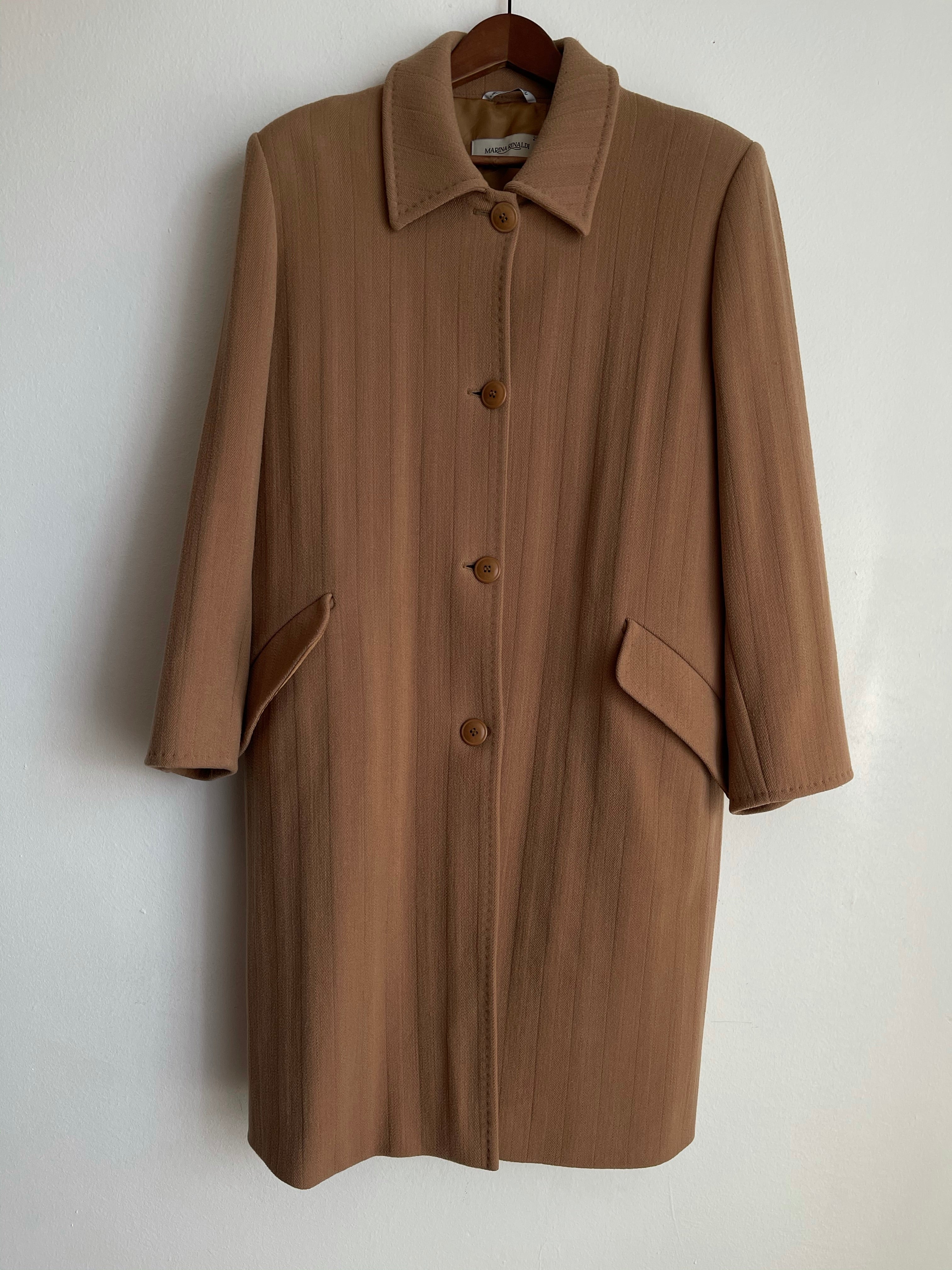 Marina Rinaldi camel coat