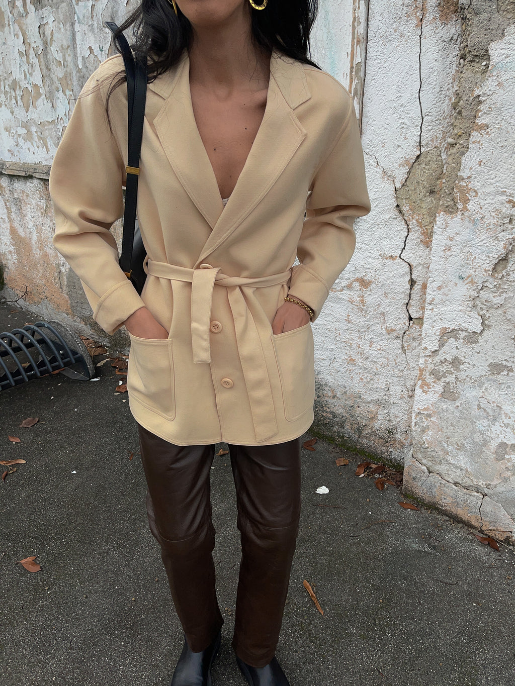 Tessuti Marzotto cream blazer