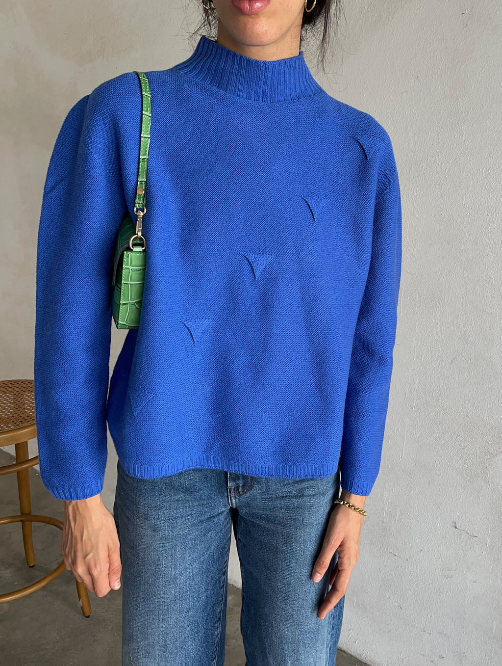 Electric blue vintage