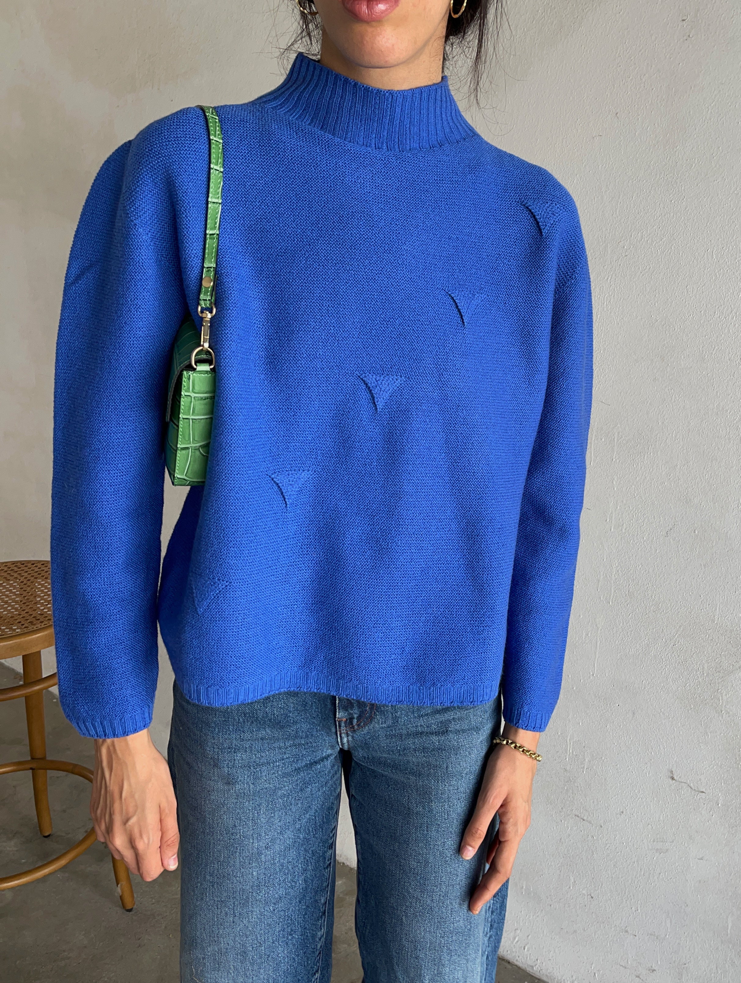 Electric blue vintage