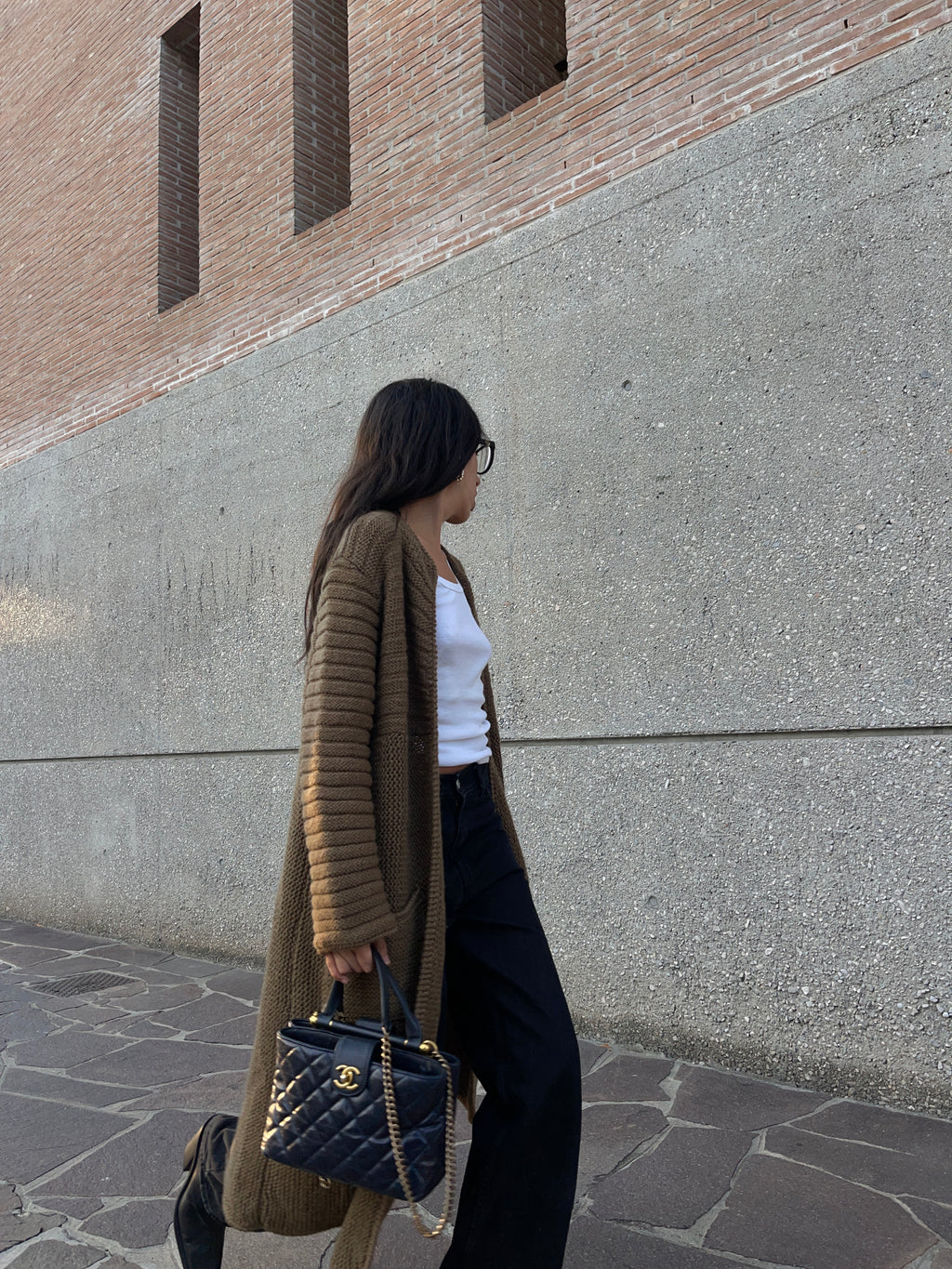 100 wool cardigan/ coat