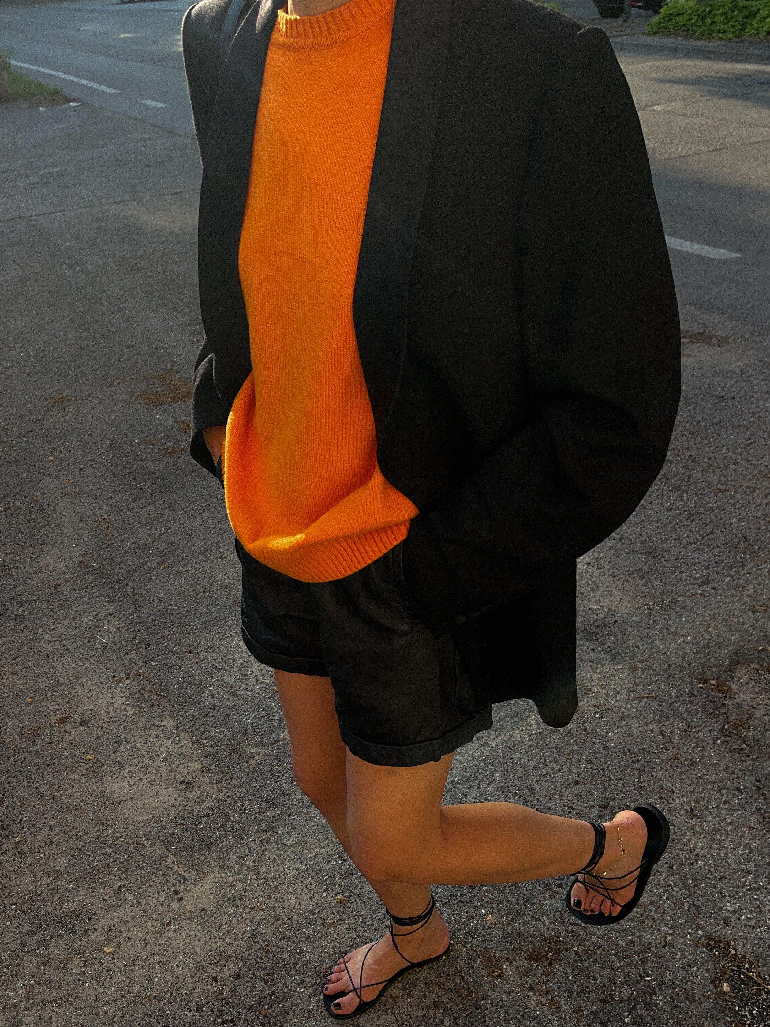 Orange jumper